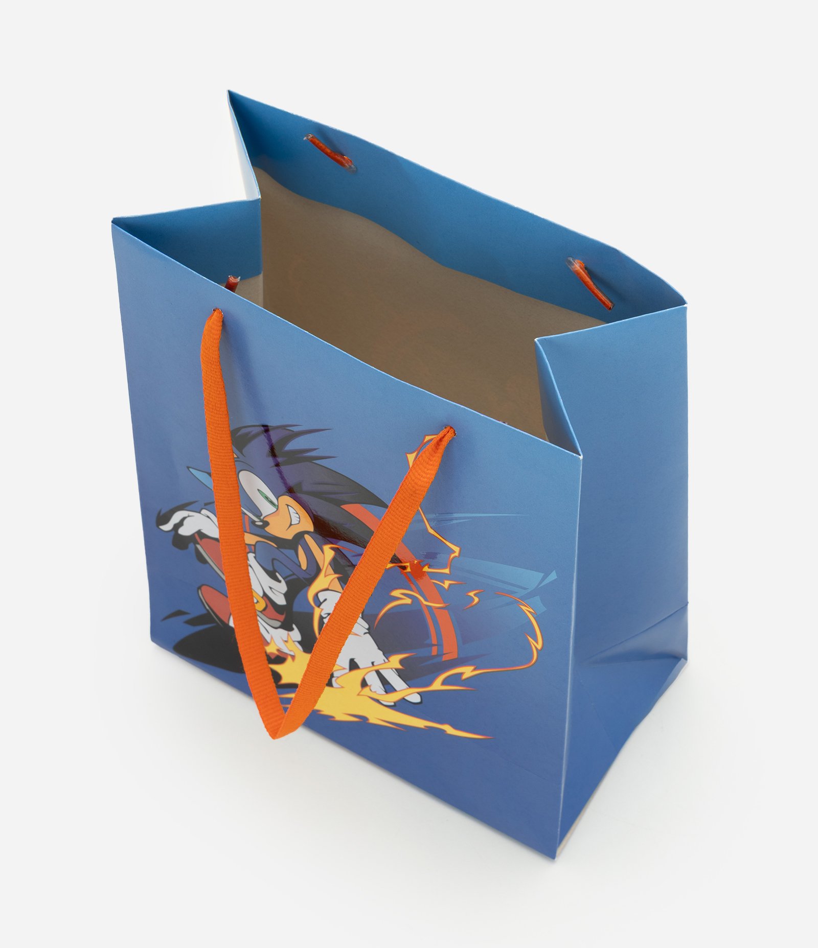 Embalagem de Presente Pequena com Estampa Sonic Azul 3