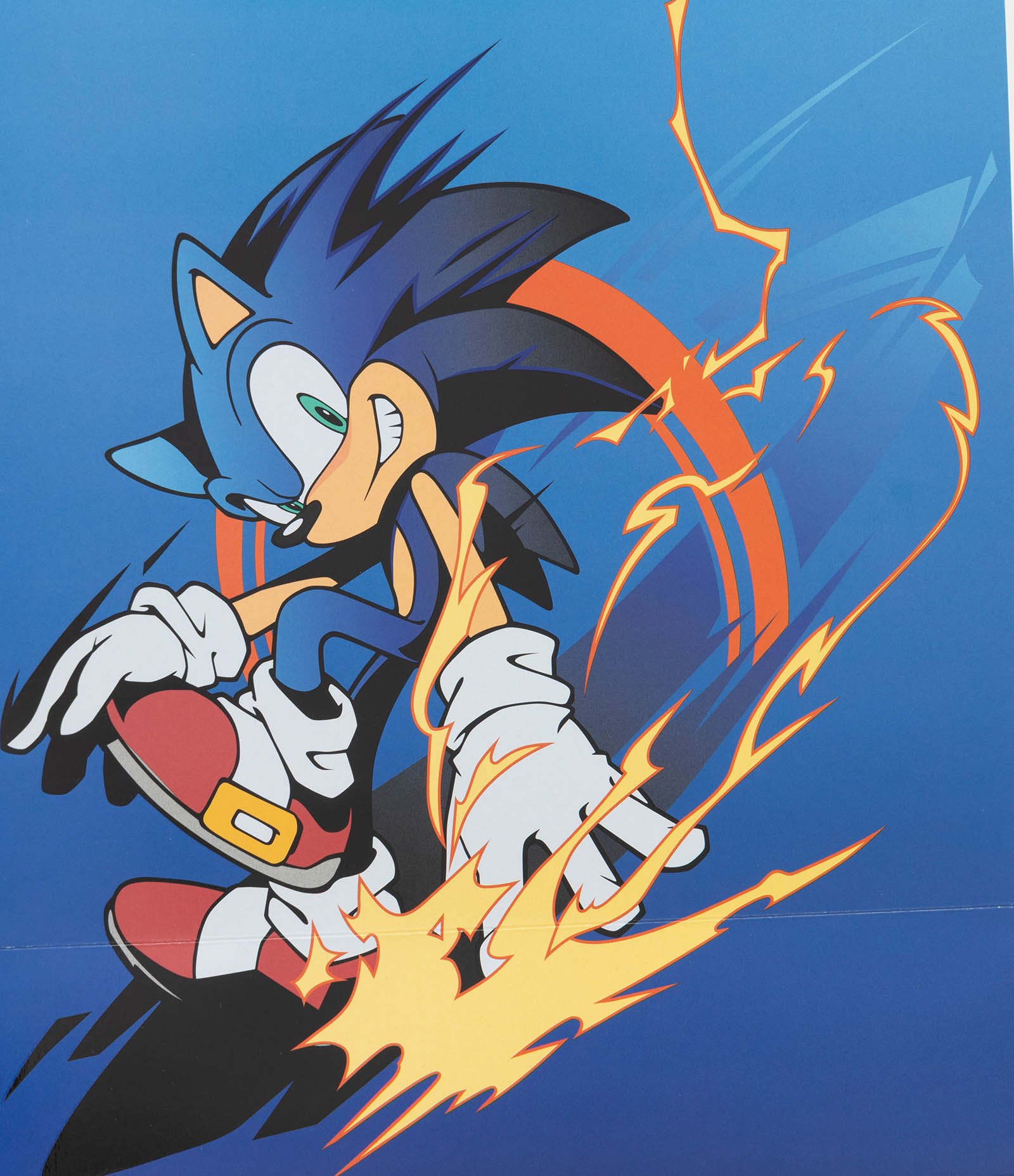 Embalagem de Presente Média com Estampa Sonic Azul 2