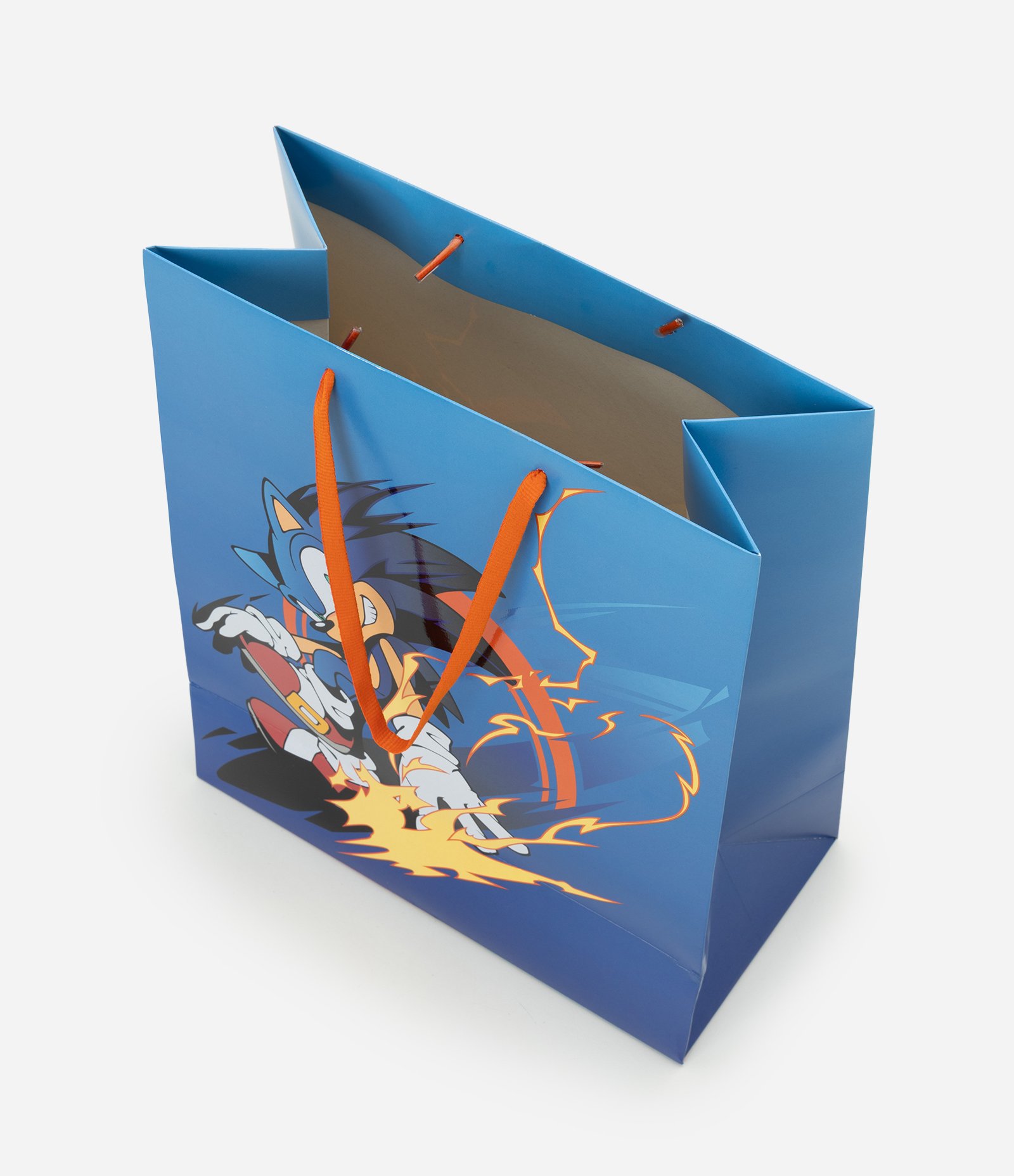 Embalagem de Presente Média com Estampa Sonic Azul 3