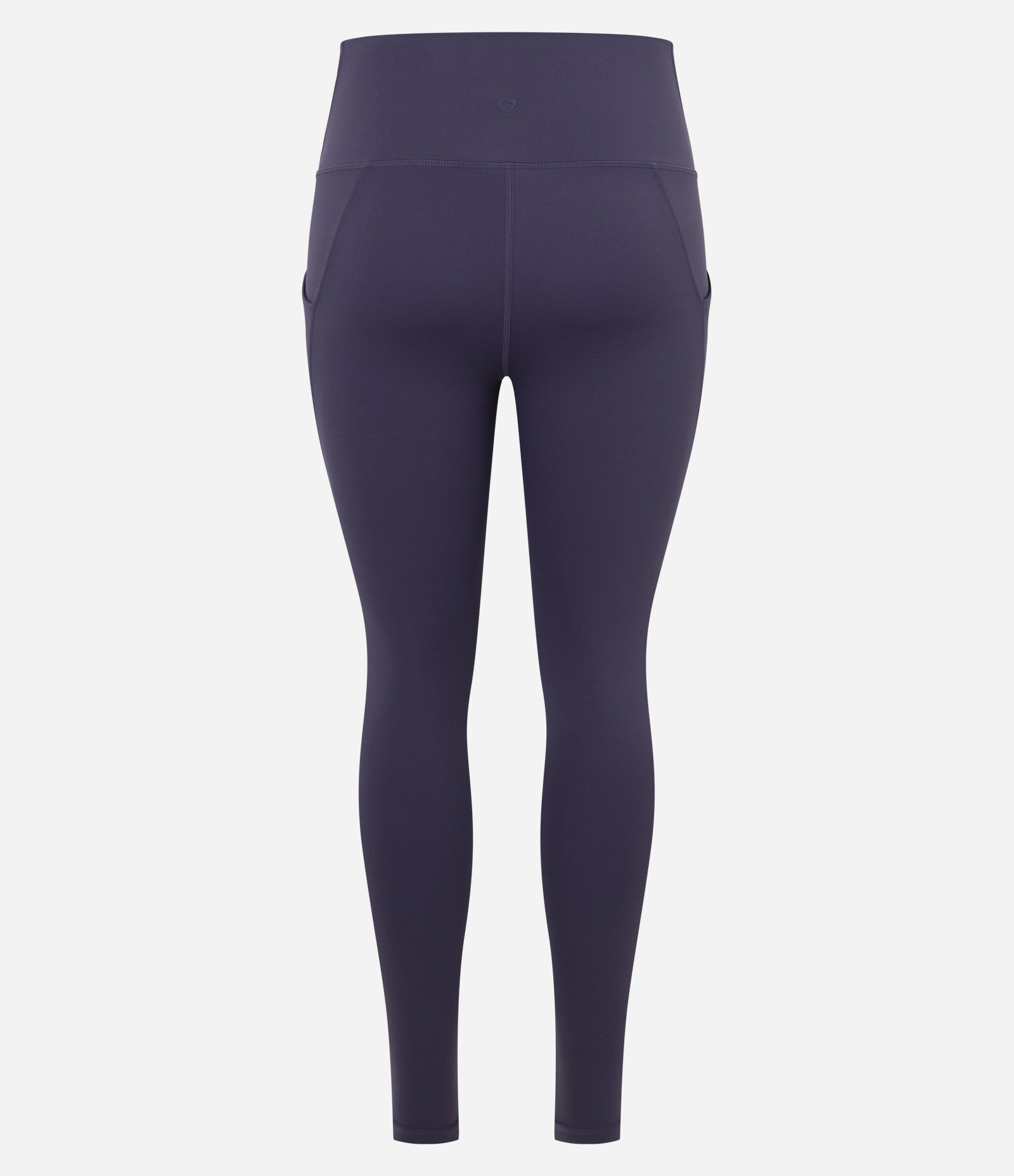Calca Legging Esportiva em Microfibra com Bolsos Roxo 6
