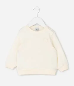 Casaco Infantil com Urso em Silk Localizado – Tam 0 a 18 Meses