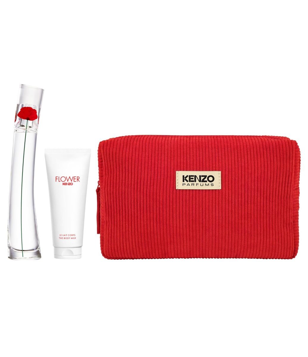 Kit Flower By Kenzo EDP 50ml + Loção Corporal 75ml + Necessaire KIT