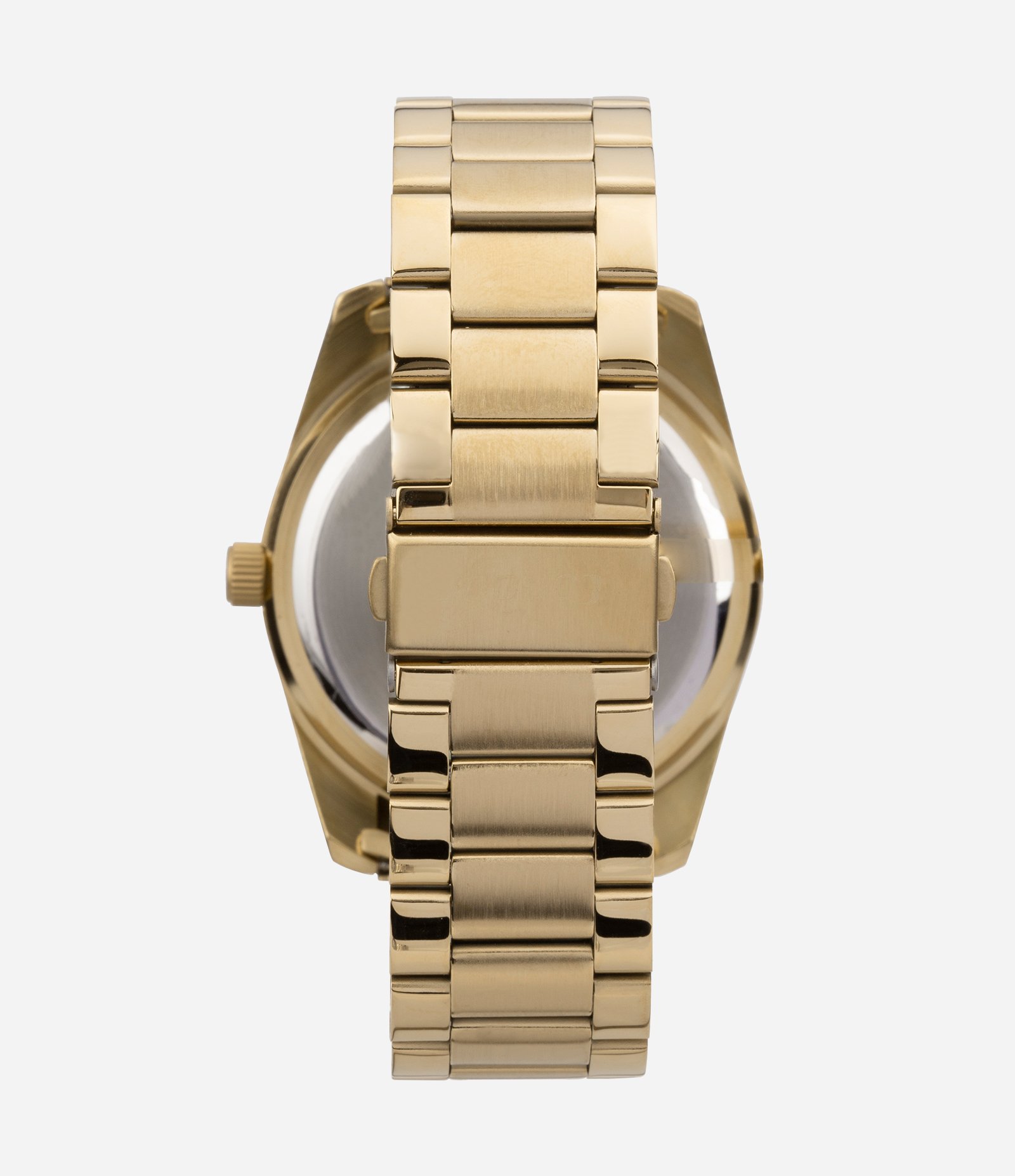 Relógio Analógico Aço Condor Dourado 3