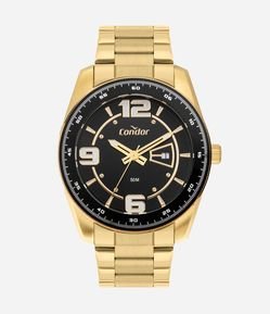 Relógio Analógico Aço Condor