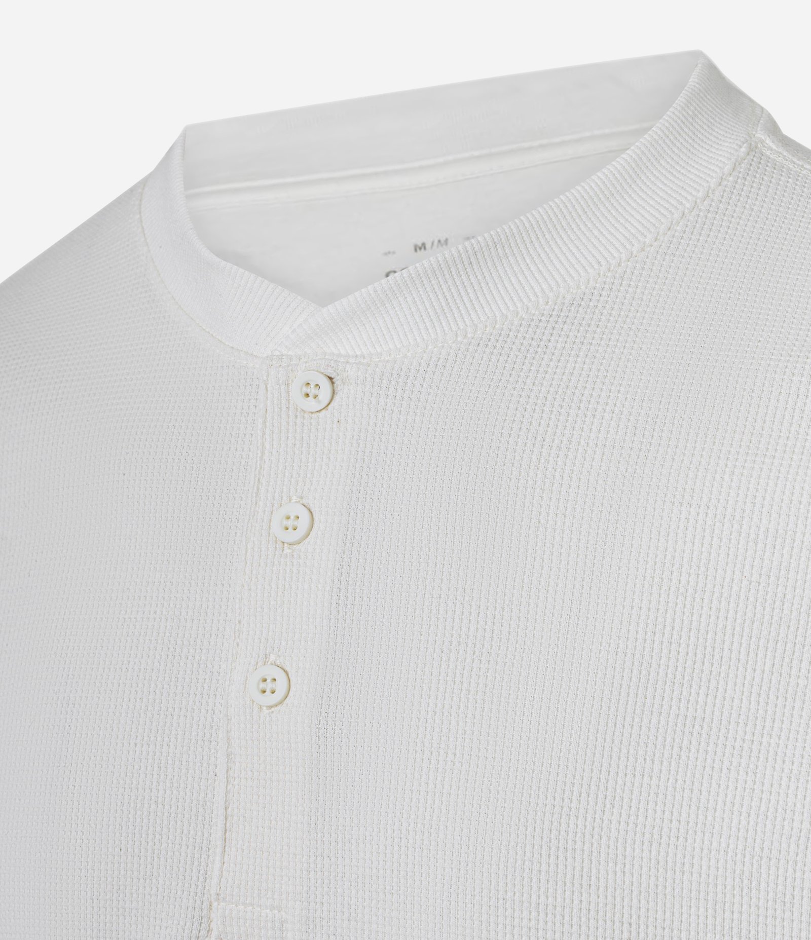 Camiseta Muscle em Algodão com textura Branco 5