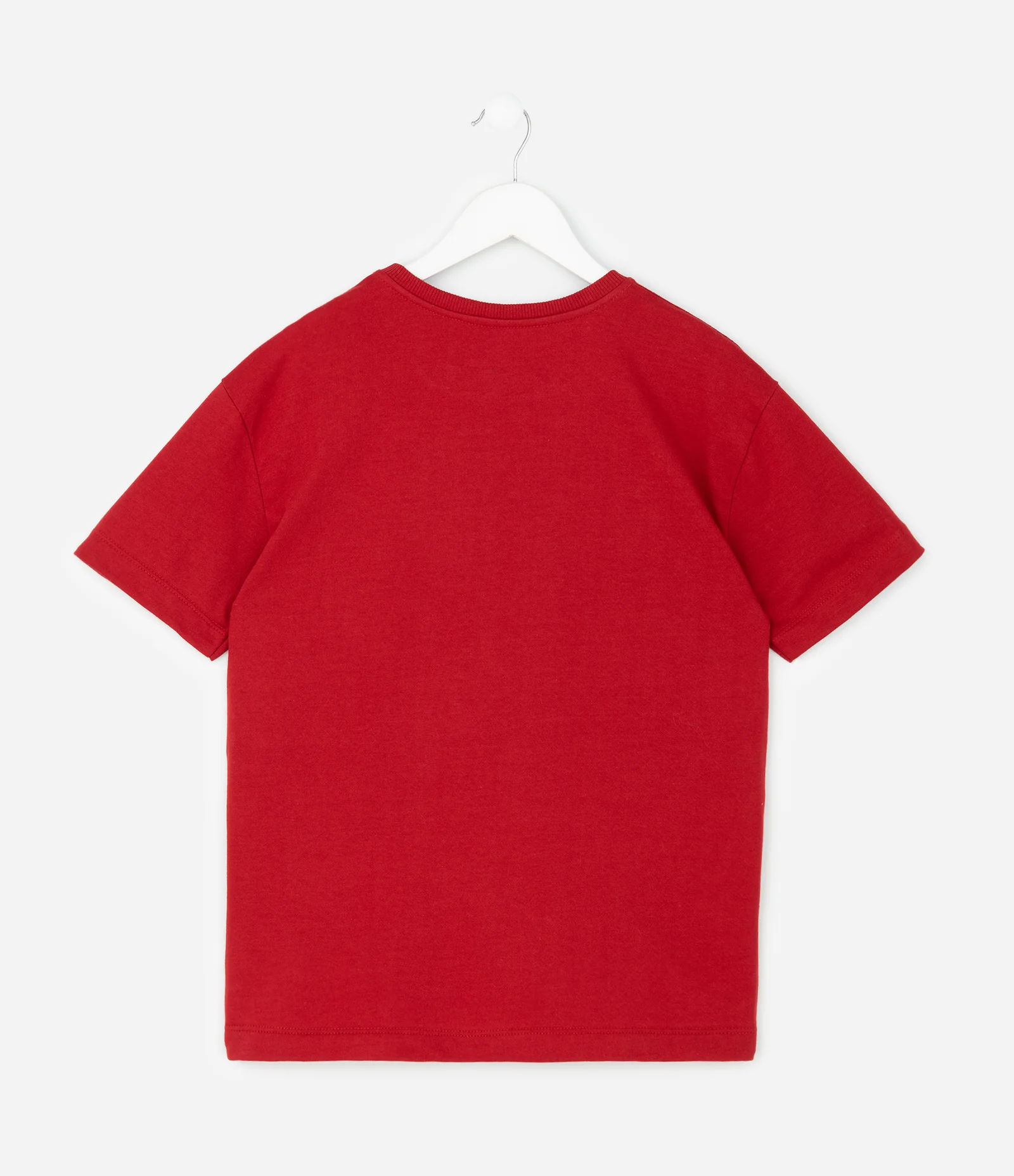 Camiseta Infantil com Lettering West Coast Marine – Tam 5 a 14 Anos Vermelho 2