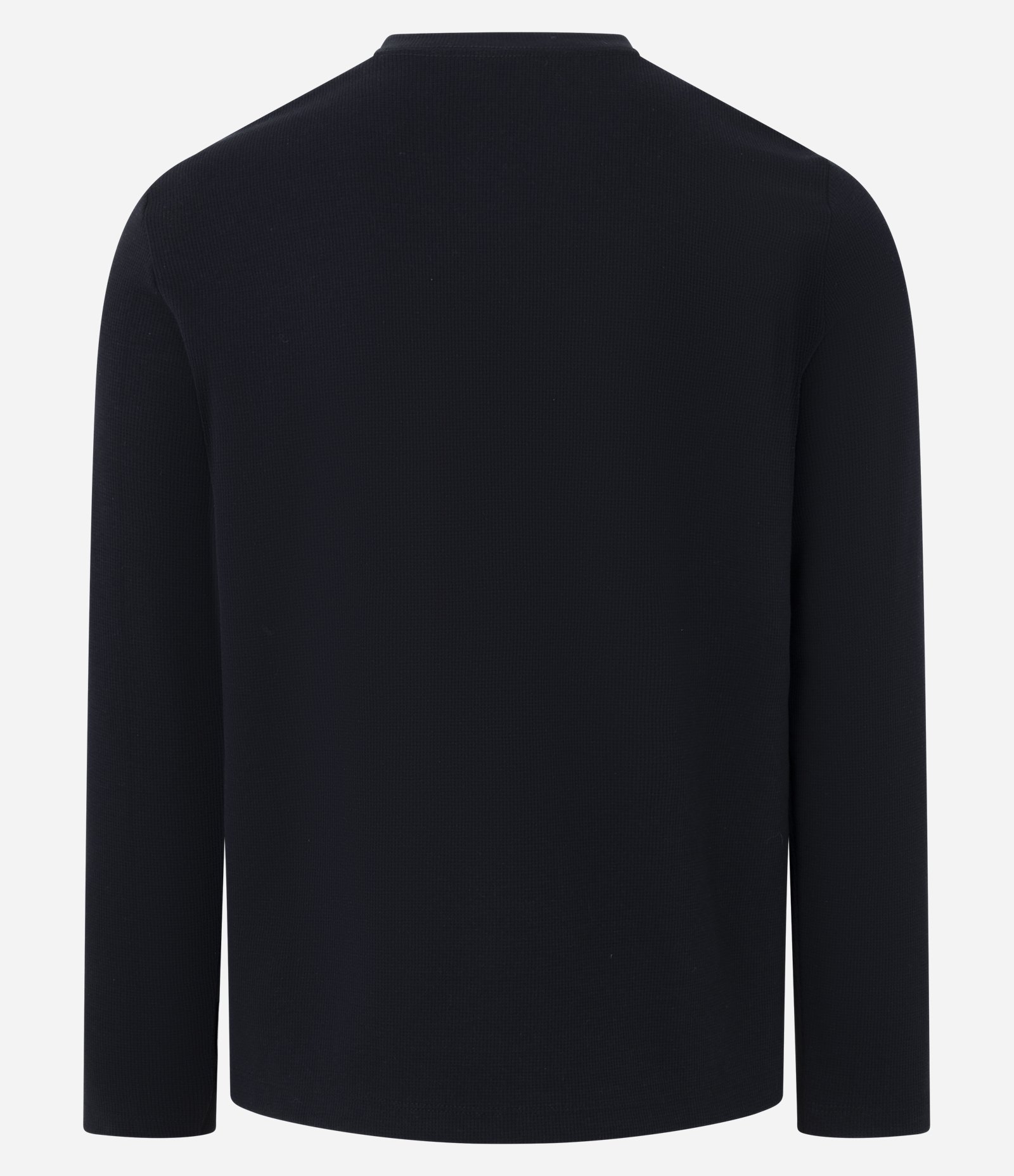 Camiseta Muscle em Algodão com Textura e Botões Frontais Preto 3