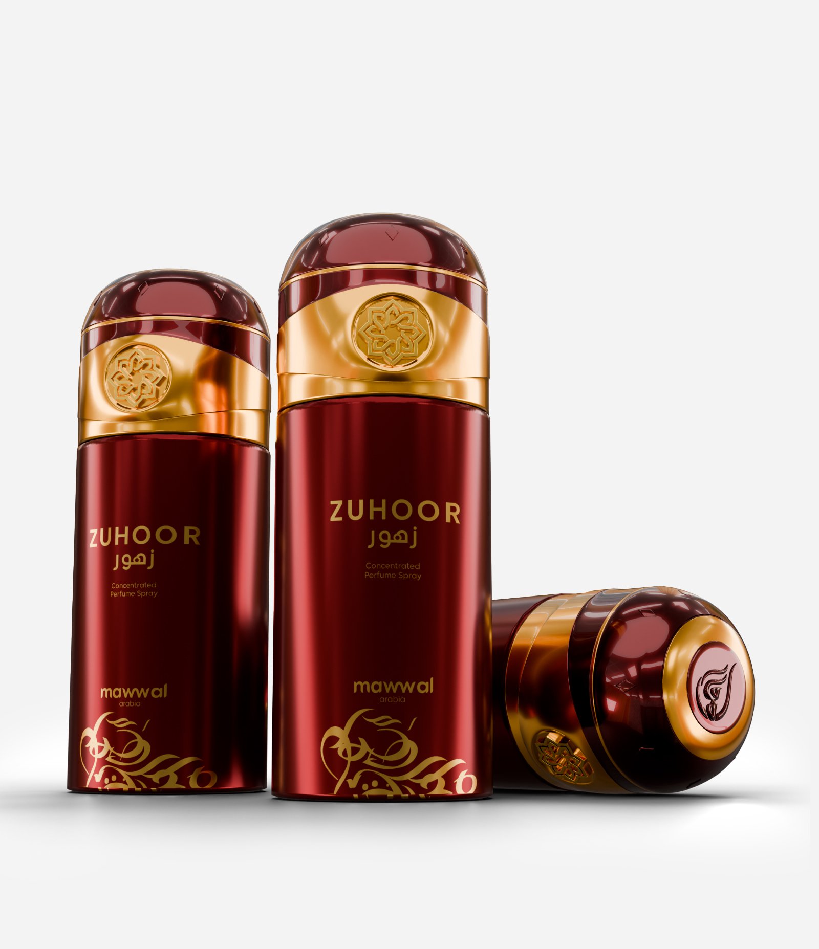 Perfume Spray Mawwal Energy Zuhoor 250ml 2