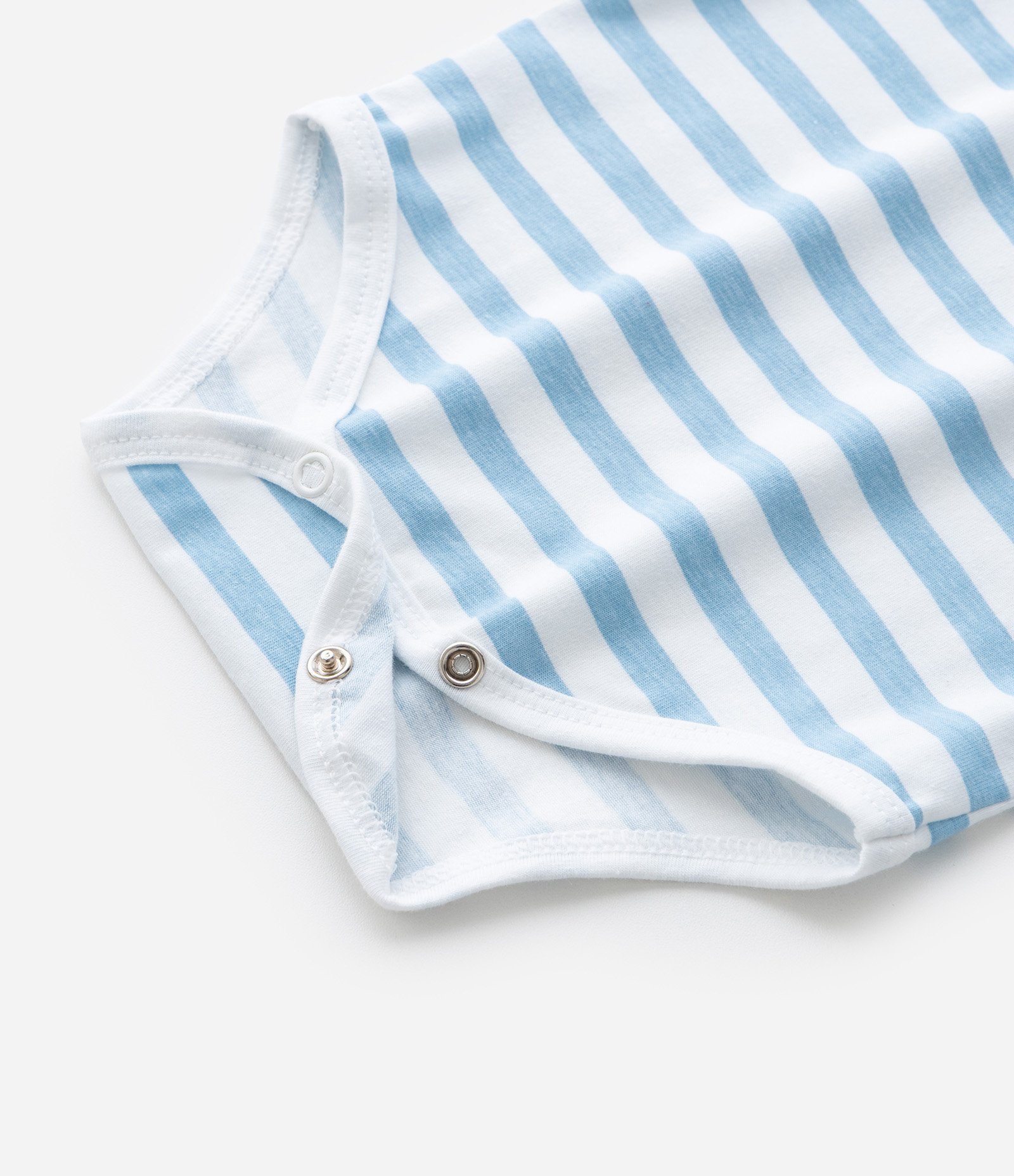 Body Infantil com Estampa de Coelho – Tam 0 a 18 Meses Azul/Branco 4