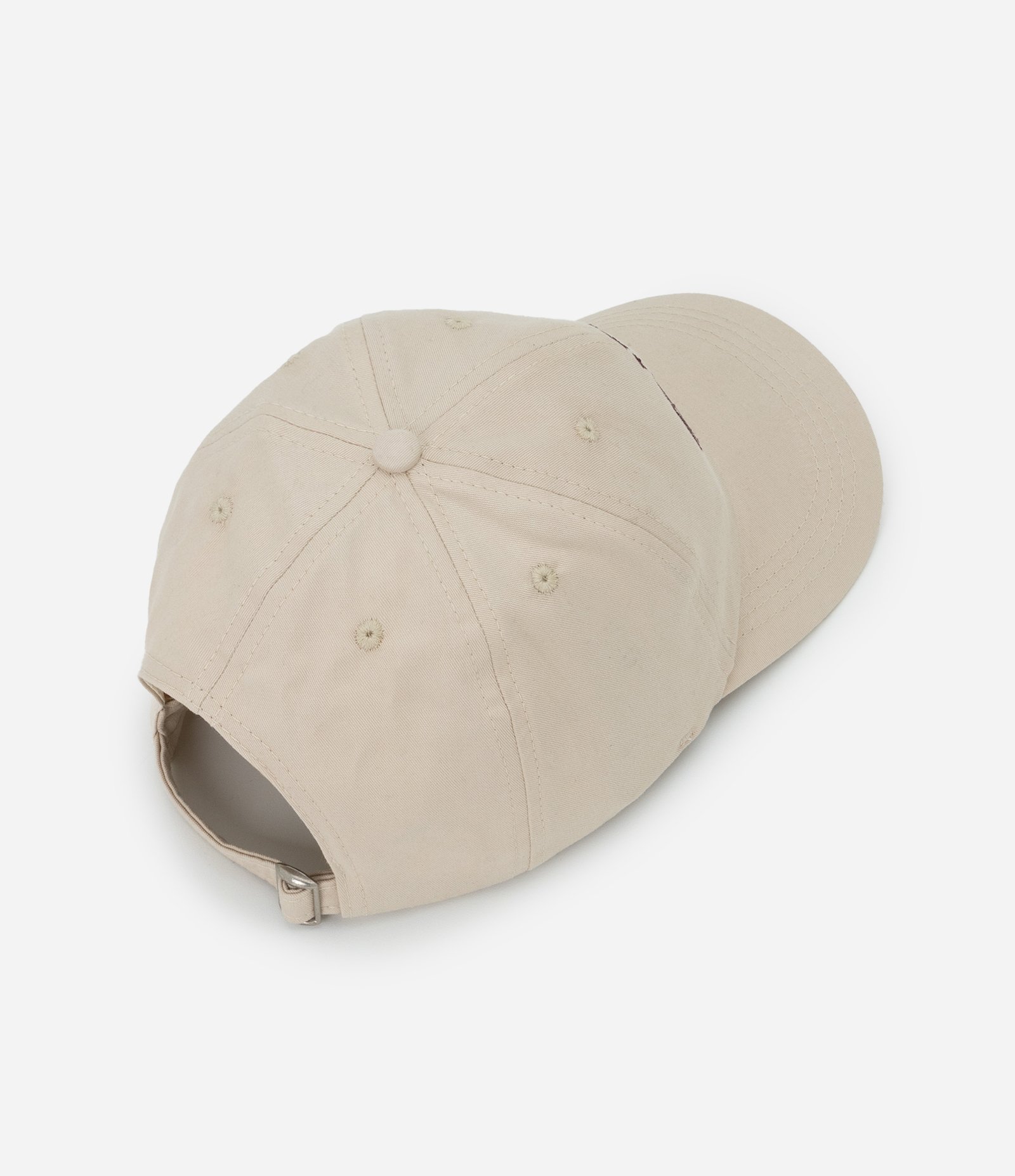 Boné Aba Curva em Sarja com Bordado Sport Club Cinza 2