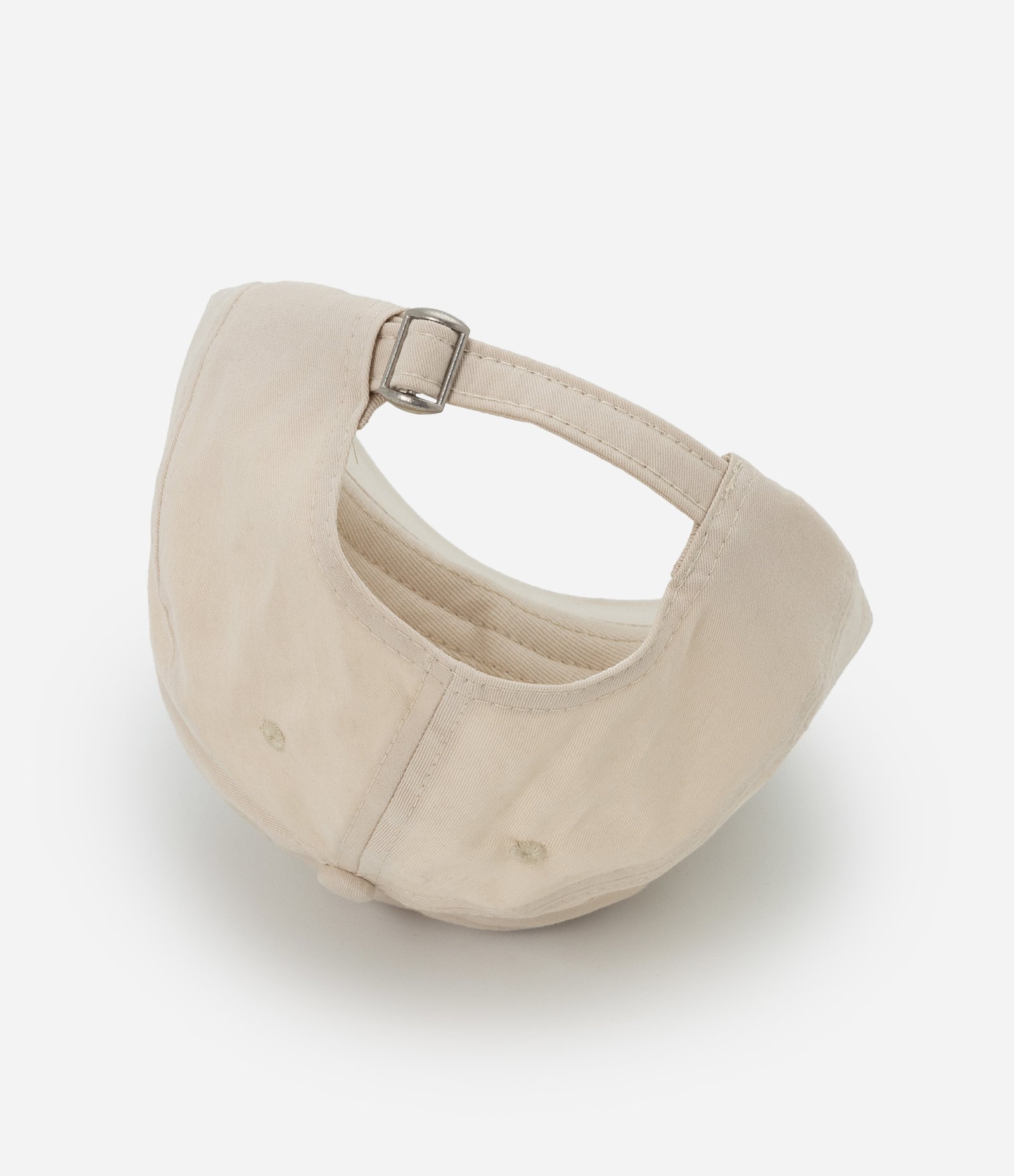 Boné Aba Curva em Sarja com Bordado Sport Club Cinza 3