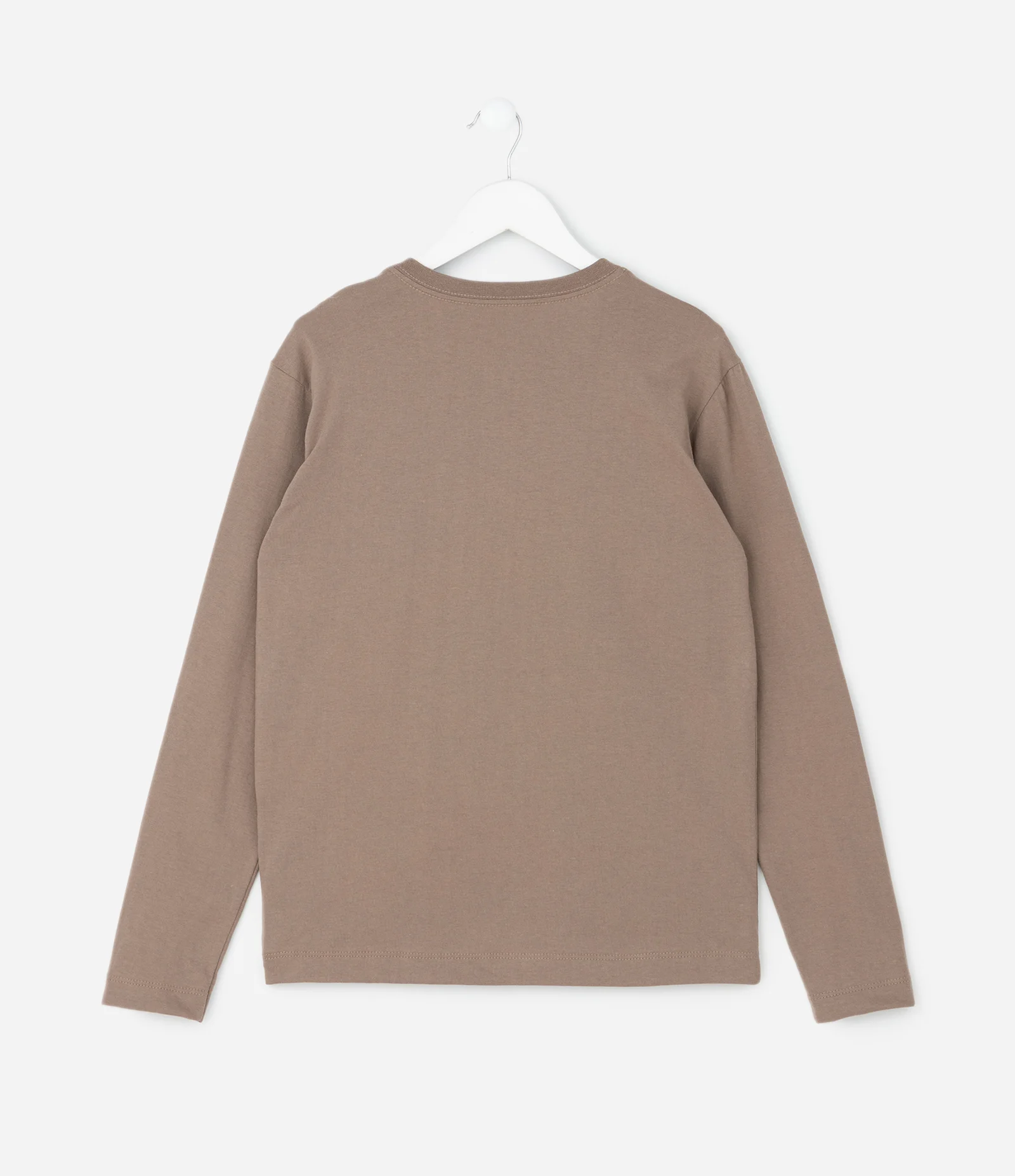 Camiseta Infantil com Estampa Authentic – Tam 5 a 14 Anos Marrom Taupe 2