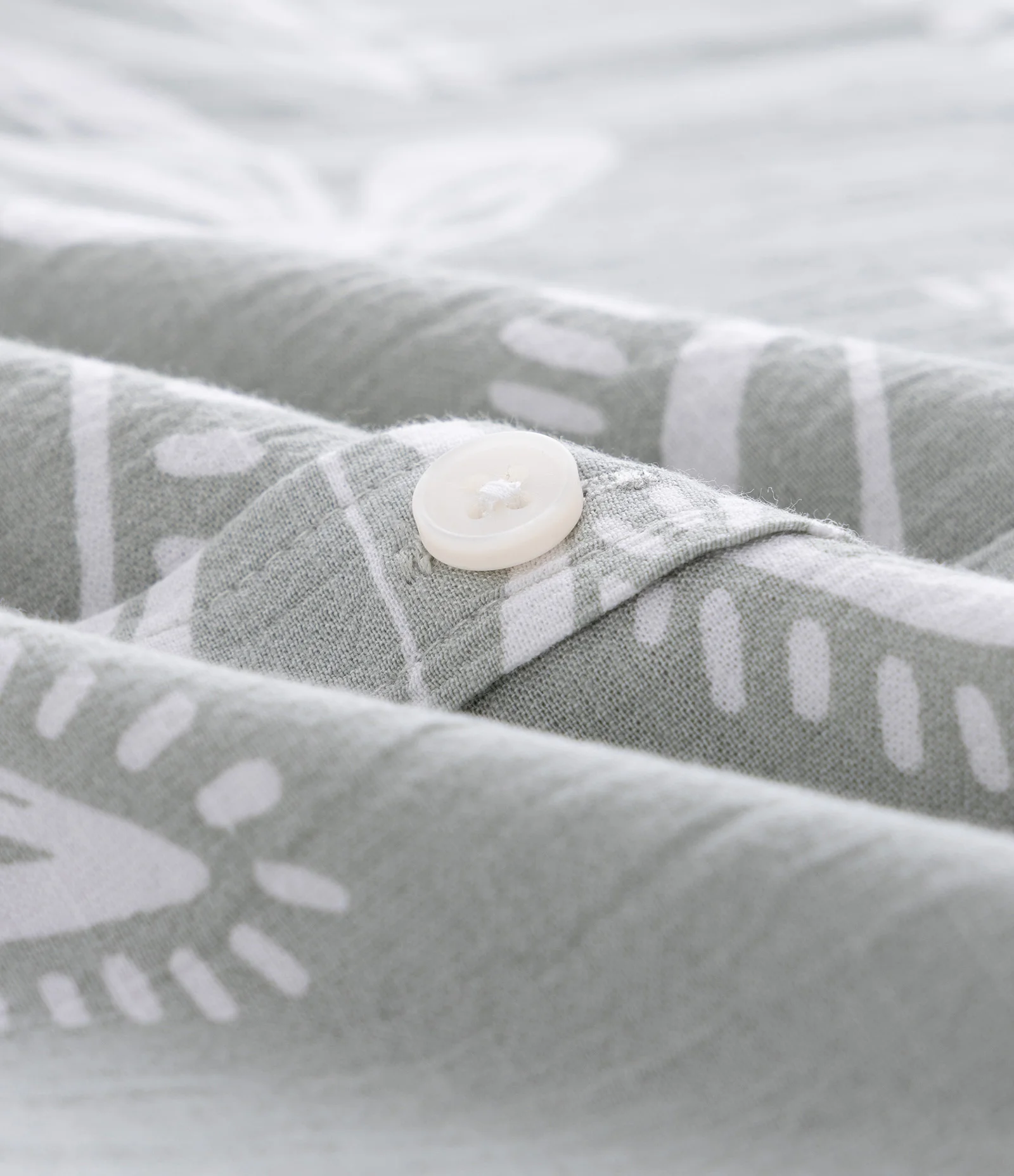 Camisa Relaxed em Tricoline com Estampa Floral Verde 6