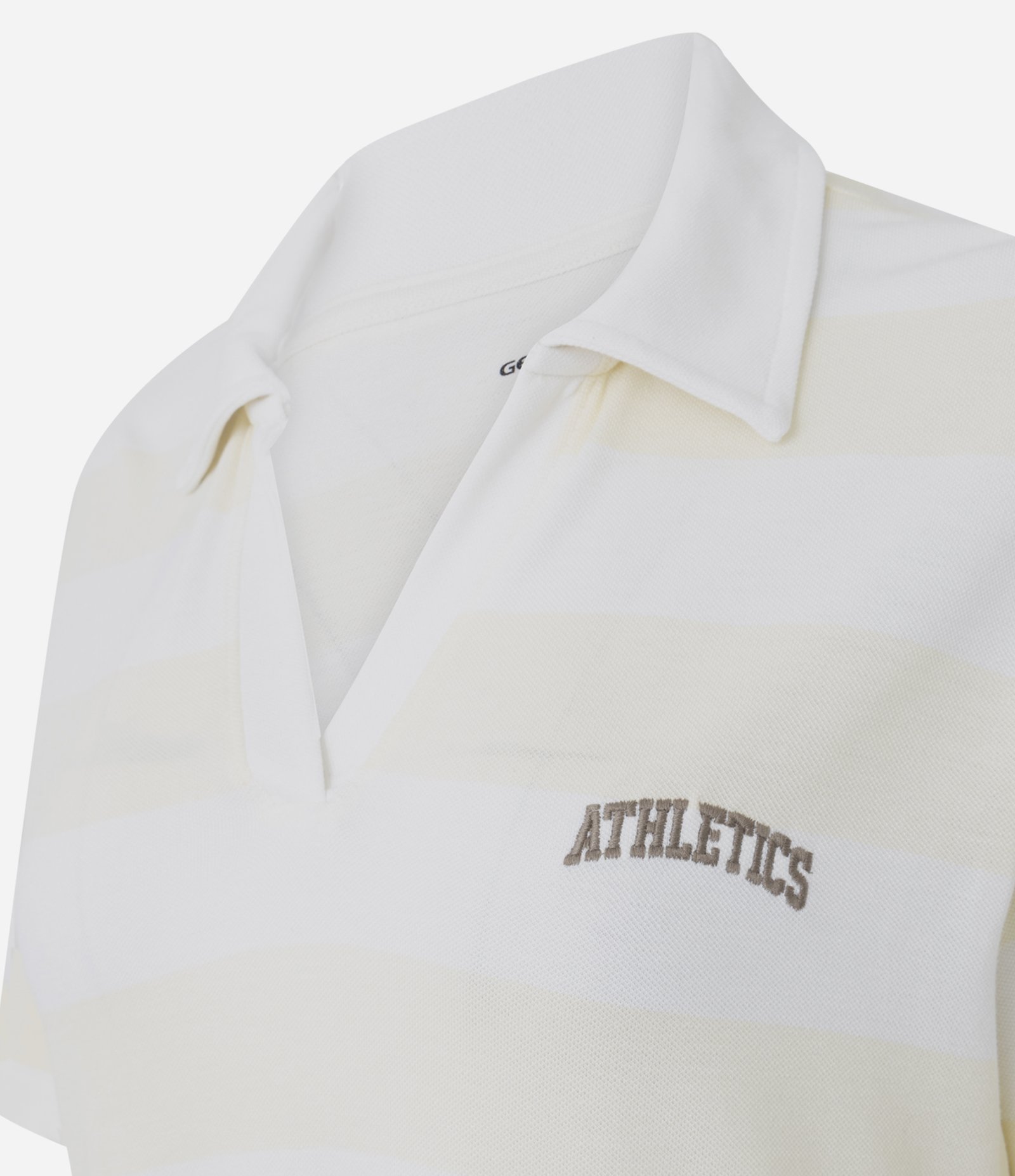 Camiseta Polo Esportiva em Piquet com Bordado Athletics Off White 4