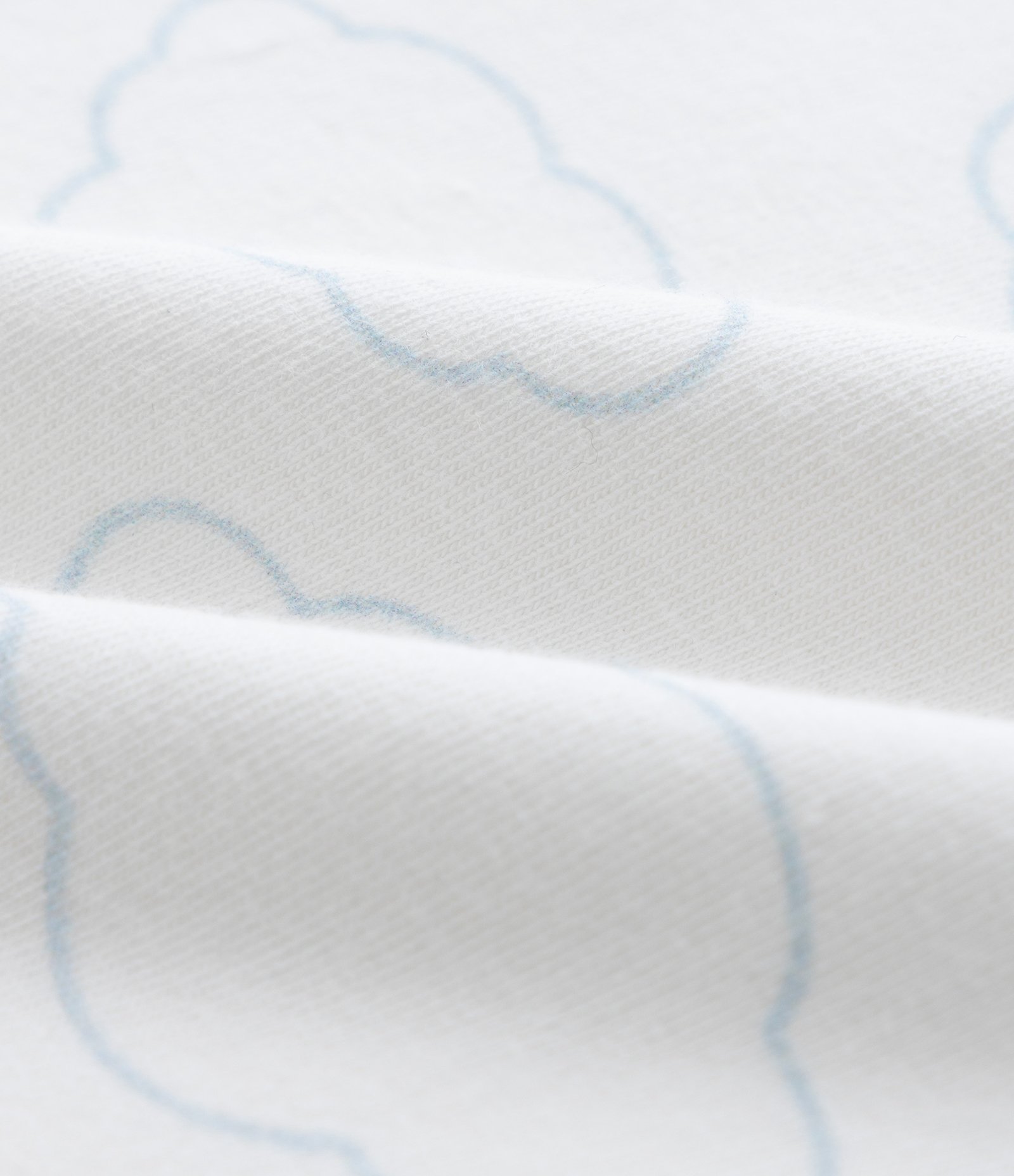 Body Infantil com Estampa de Nuvens – Tam RN a 18 Meses Branco 3