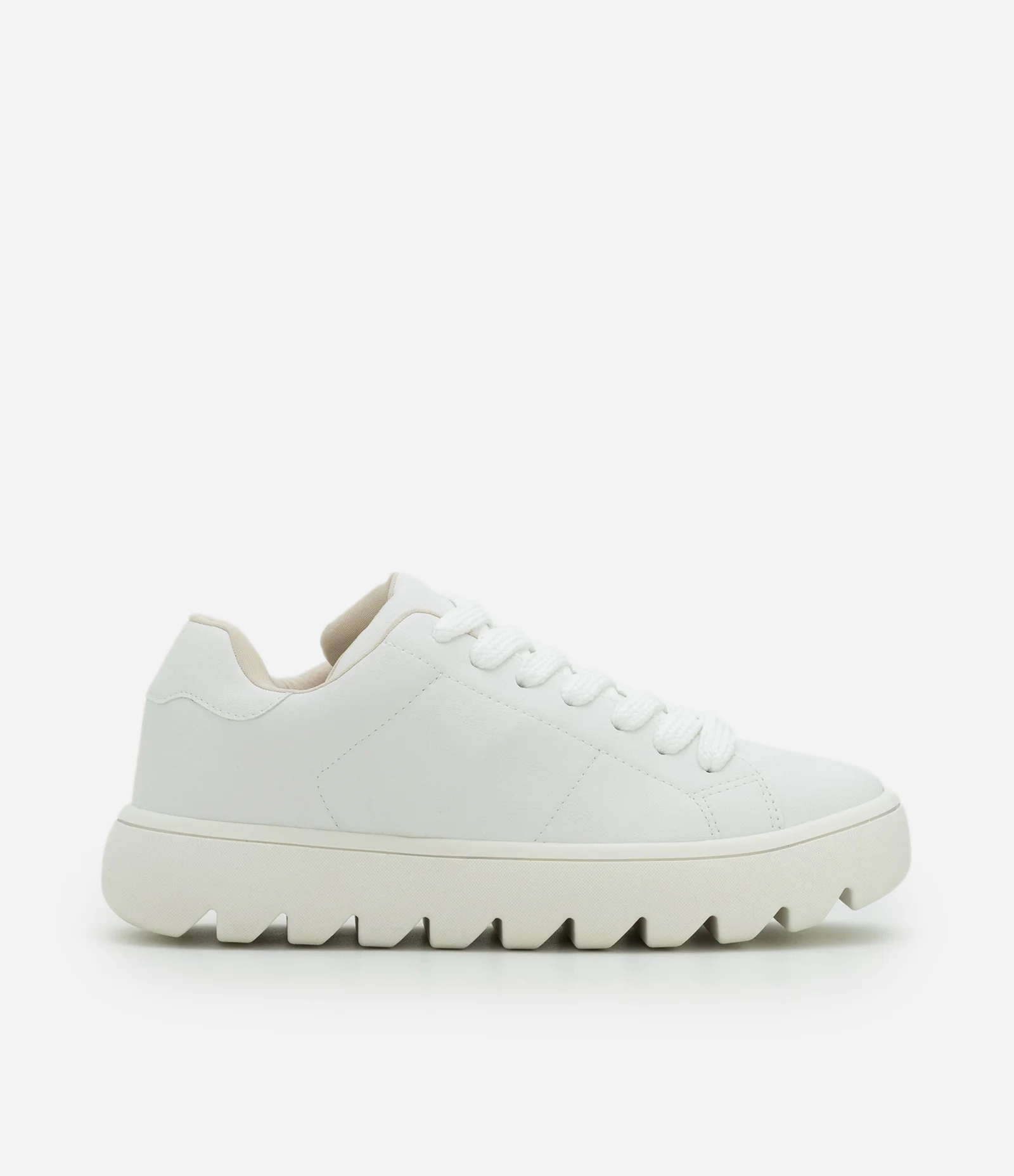 Tênis Masculino Minimalista com Sola Bold Branco 1