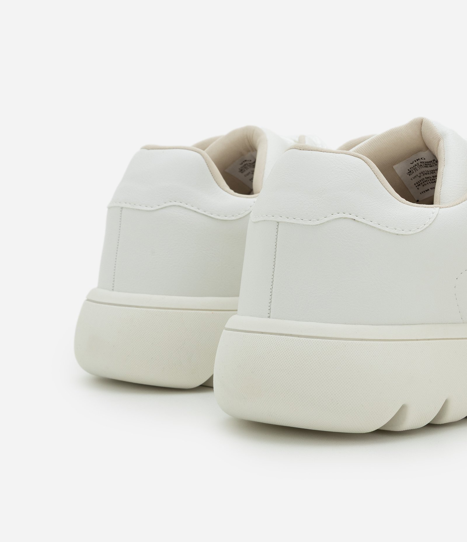 Tênis Masculino Minimalista com Sola Bold Branco 5