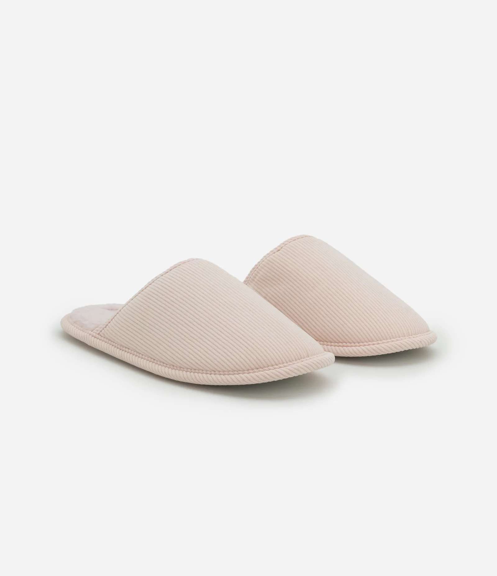 Pantufa Aberta Texturizada com Pelinhos Rosa 2