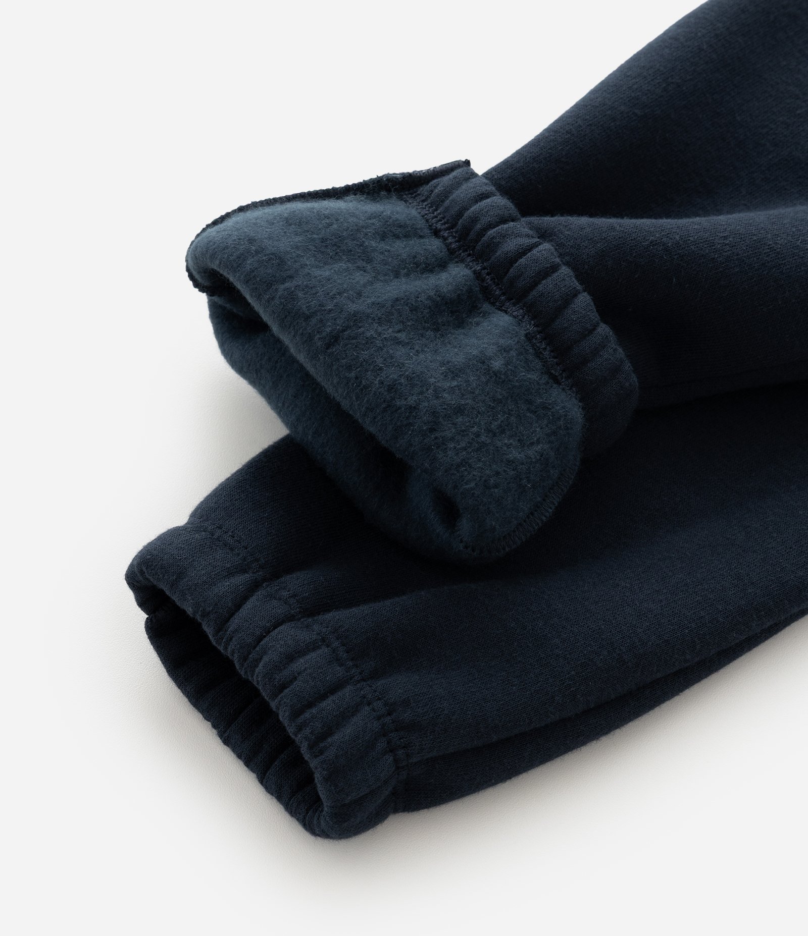 Conjunto Infantil em Moletom com Listras e Felpa Interna – Tam 1 a 6 Anos Caramelo/Azul Marinho 8