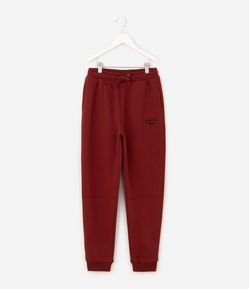Calça Infantil com Bordado Lettering – Tam 5 a 14 Anos