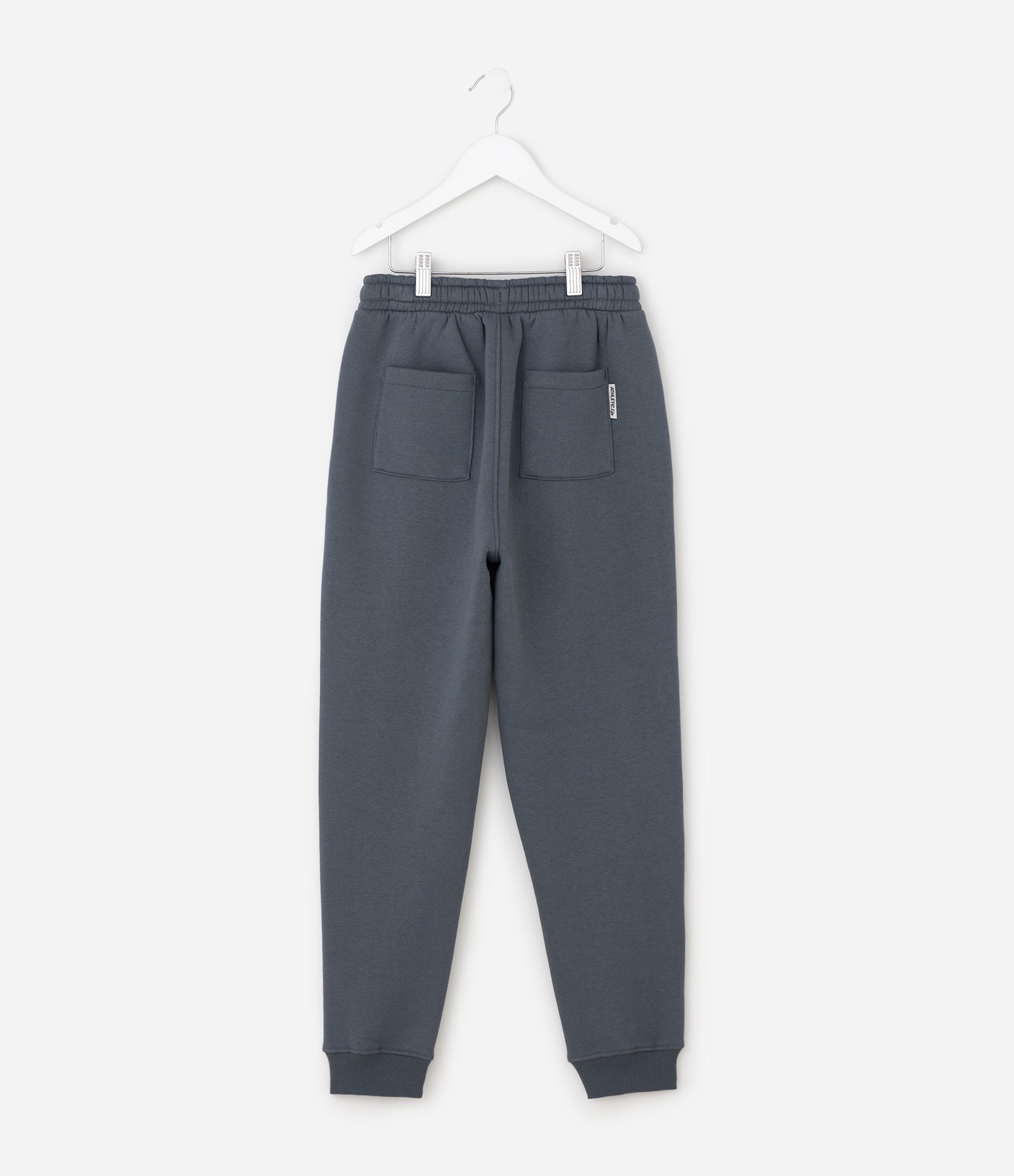Calça Infantil com Bordado Lettering – Tam 5 a 14 Anos Cinza Escuro