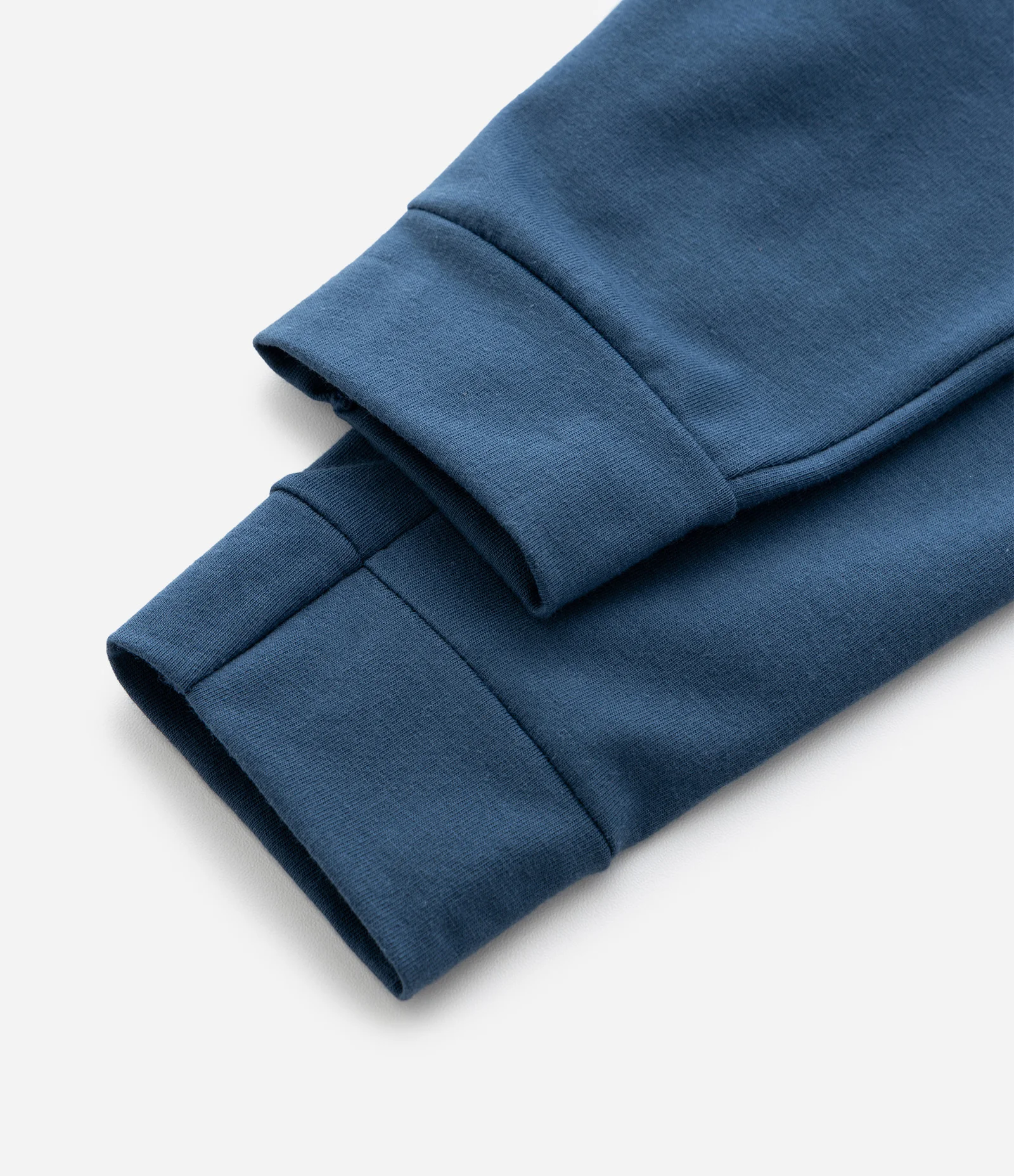 Calça Infantil com Bordado de Ursinho no Bumbum – Tam RN a 18 Meses Azul Marinho 5