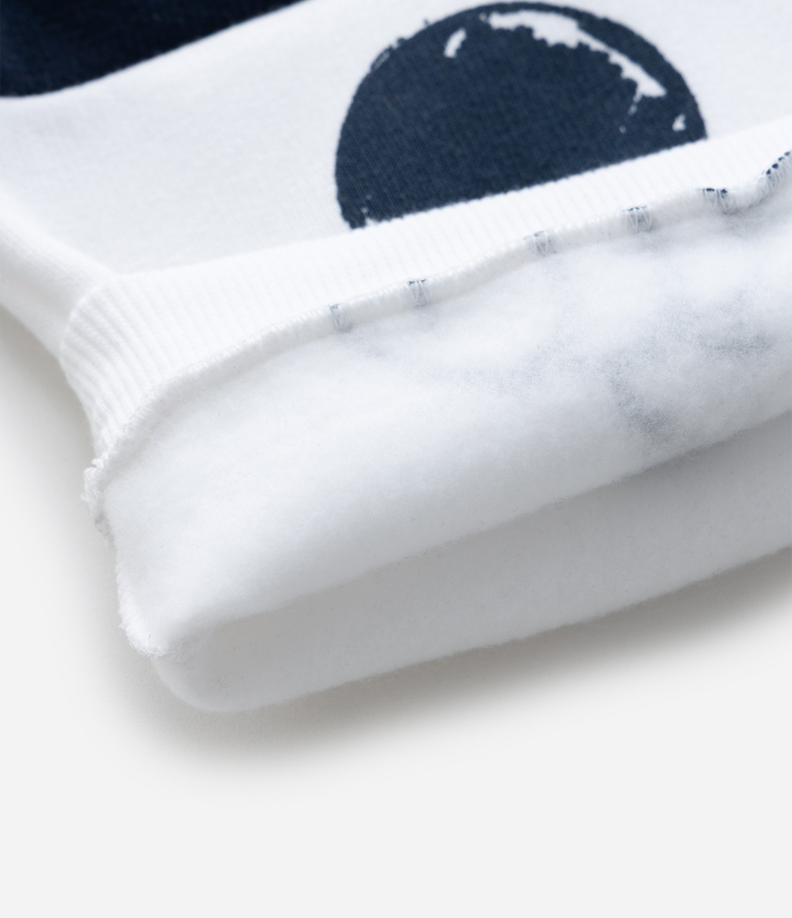 Conjunto Infantil Casaco e Calça com Estampa Mickey Mouse – Tam 0 a 18 Meses Branco/Azul Marinho 10