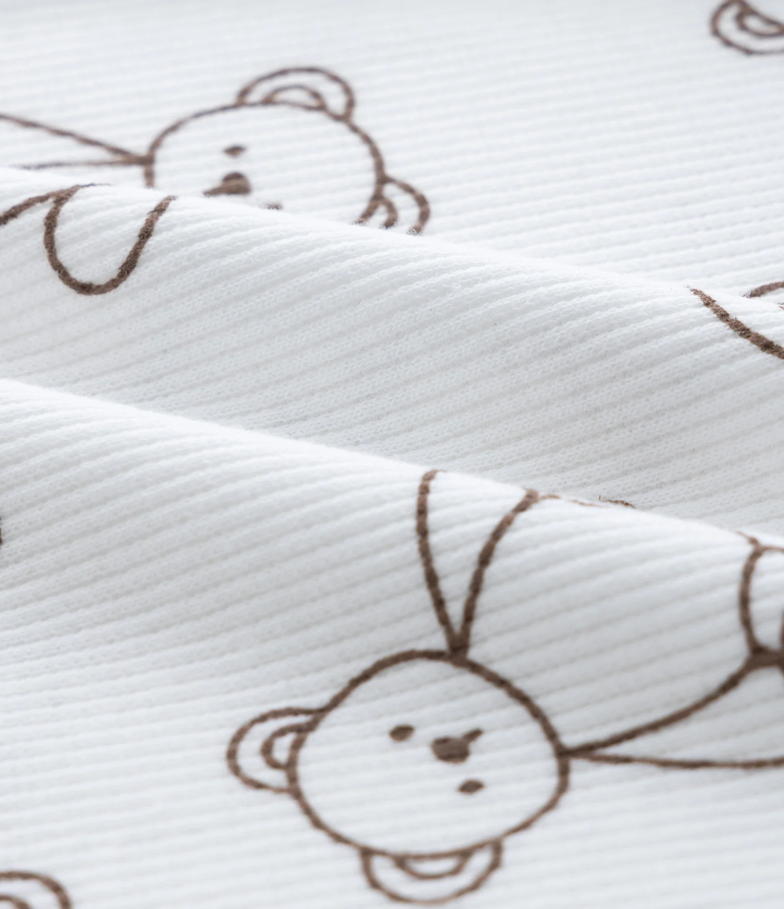 Conjunto Infantil Body e Jardineira com Bordado de Urso – Tam 0 a 18 Meses Marrom/Branco 11