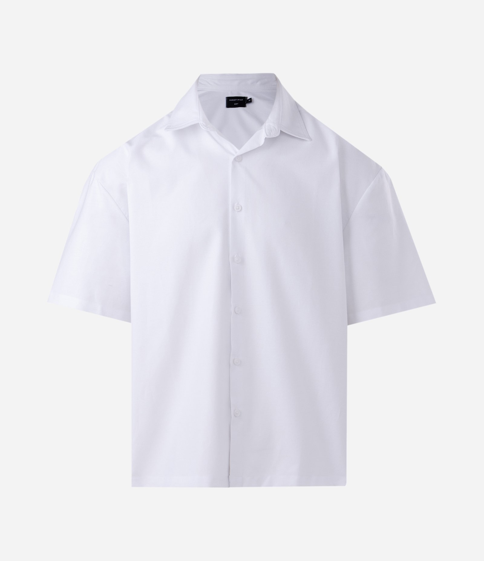 Camisa Boxy Lisa em Oxford Branco 1