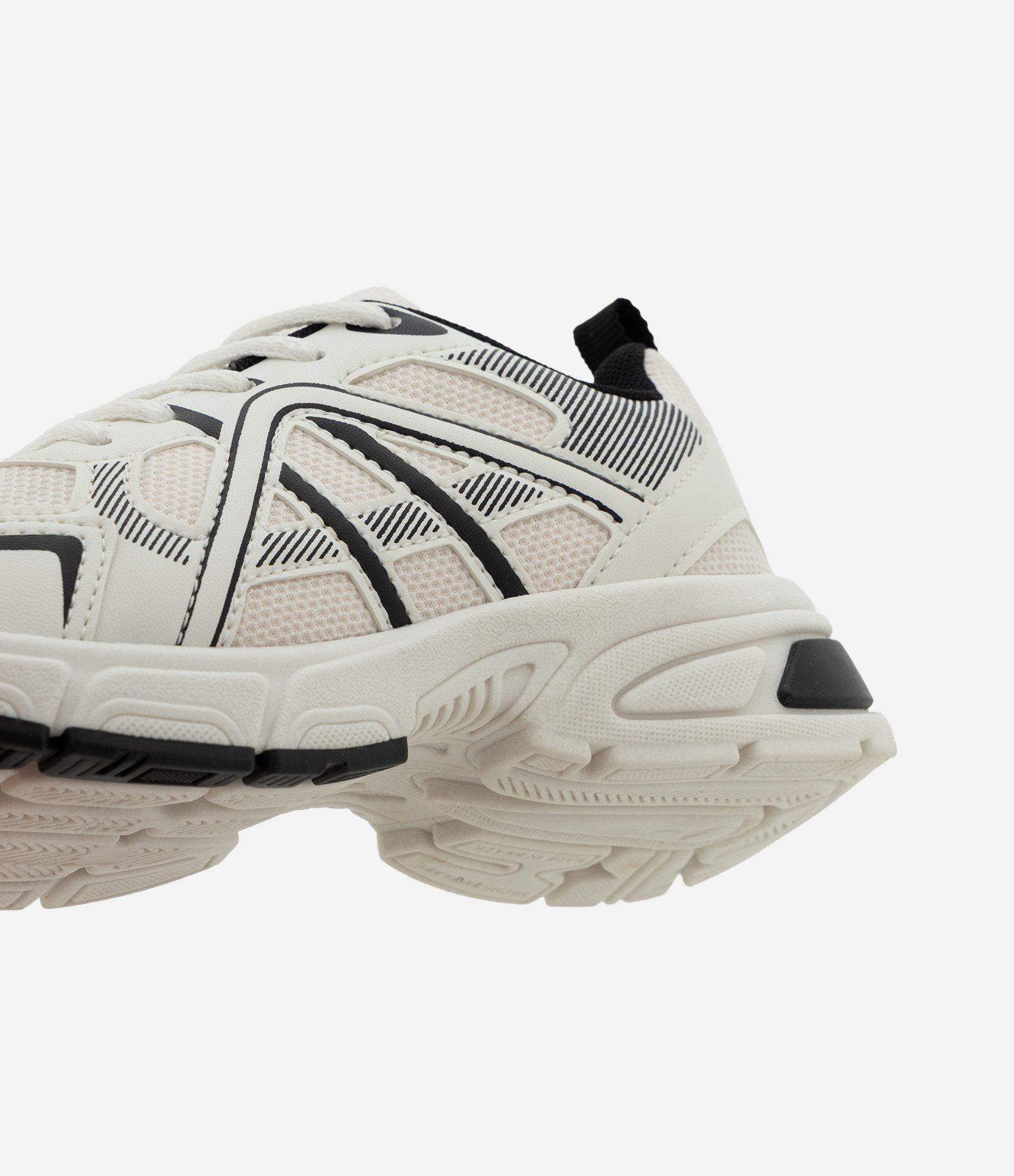 Tênis Infantil Esportivo com Recortes – Tam 28 a 34 Off White 3