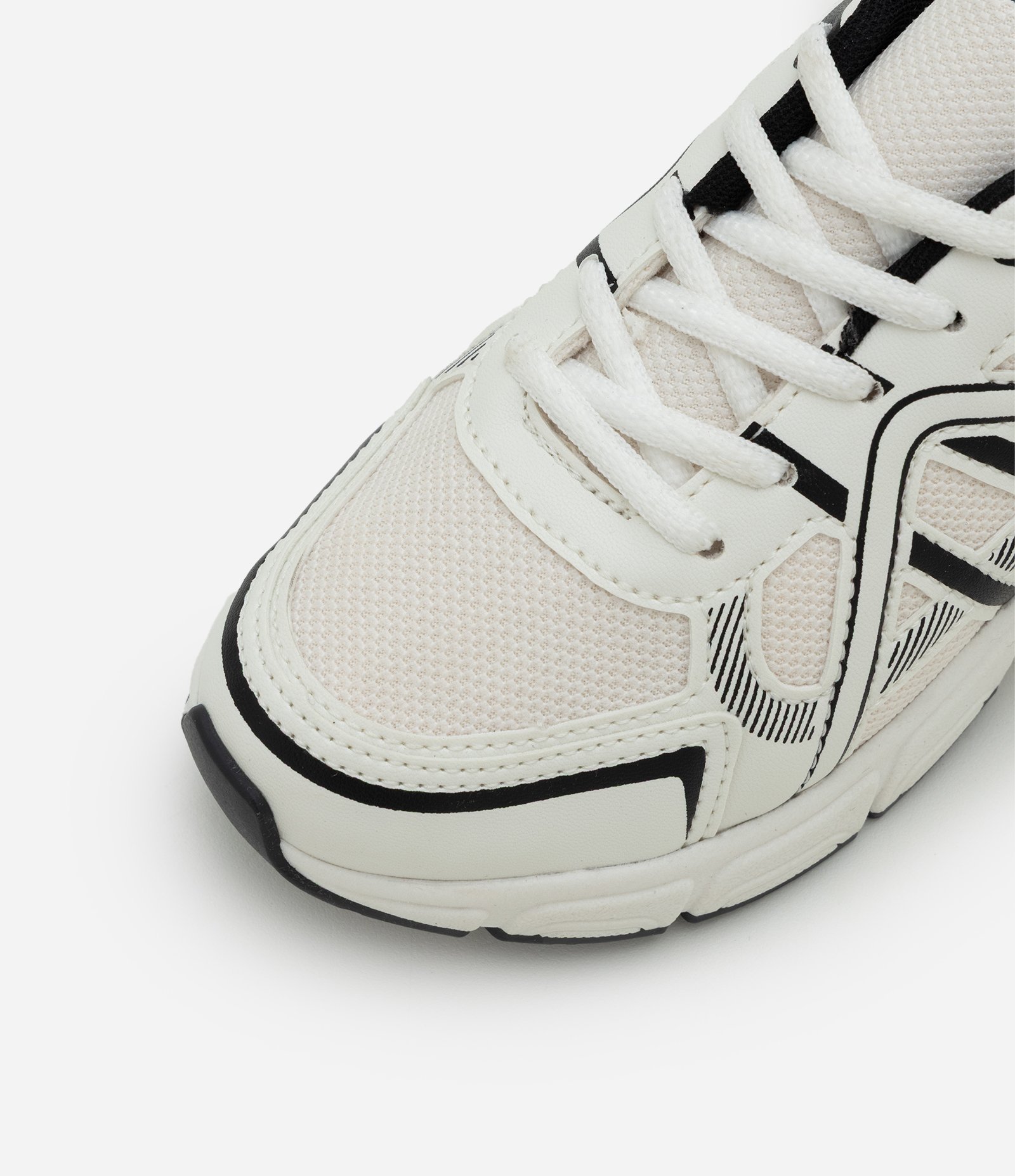 Tênis Infantil Esportivo com Recortes – Tam 28 a 34 Off White 4