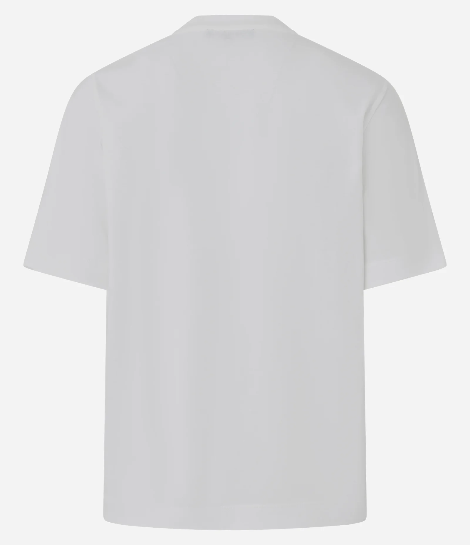 Camiseta Regular com Aplicação de Brilhos em Relevo Branco 3