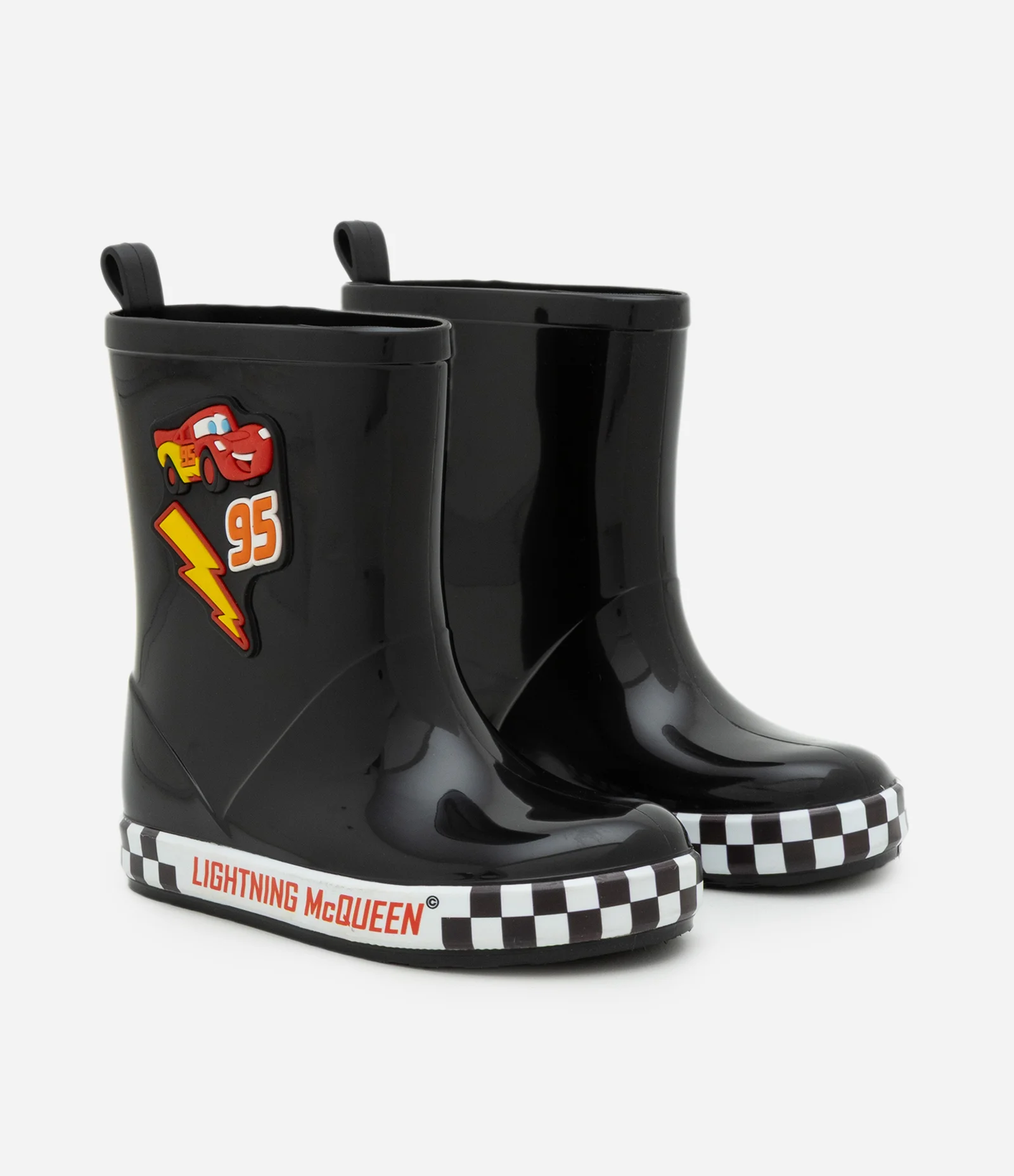 Galocha Infantil com Estampa Relâmpago McQueen – Tam 21 a 28 Preto 1