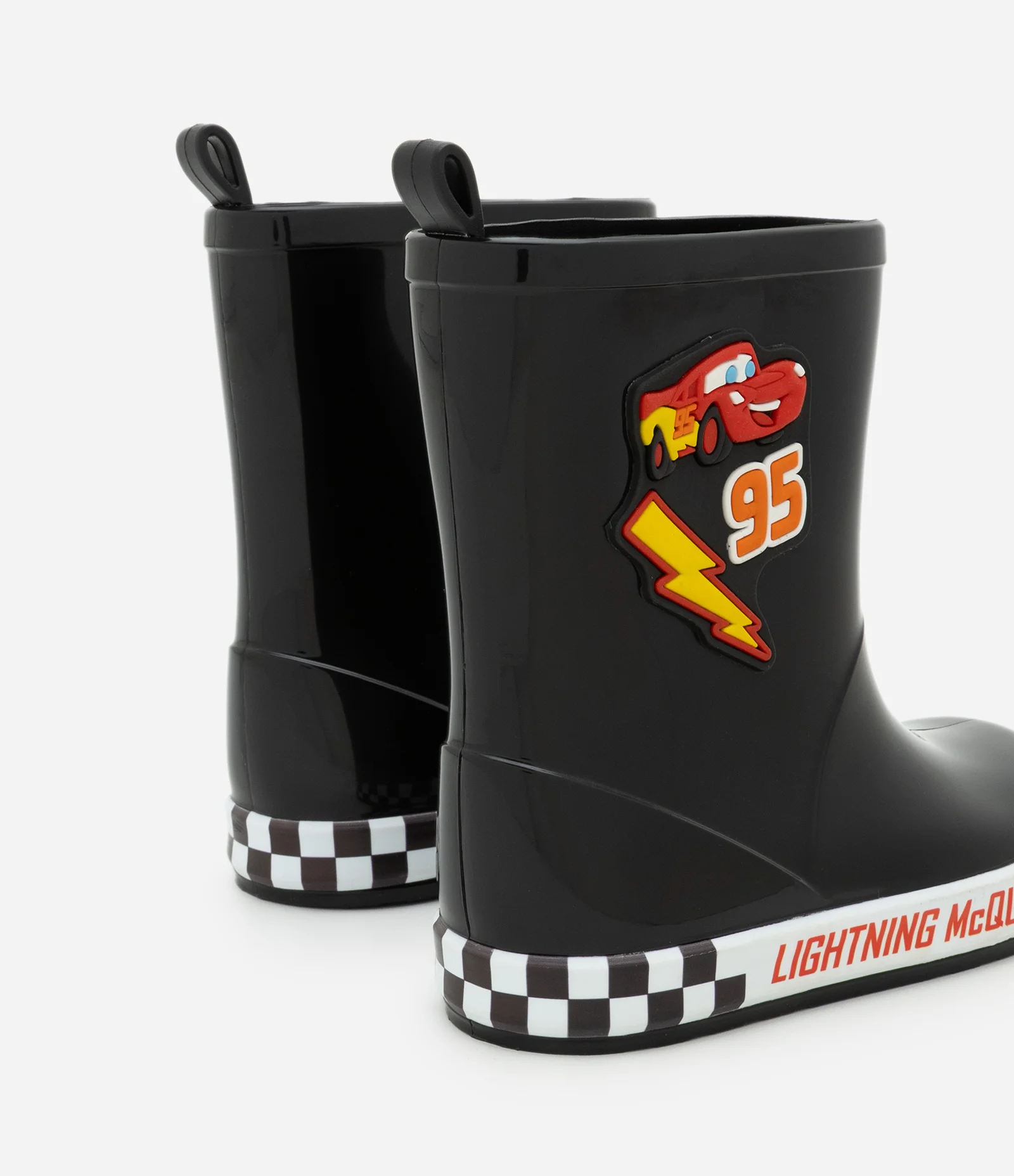 Galocha Infantil com Estampa Relâmpago McQueen – Tam 21 a 28 Preto 2