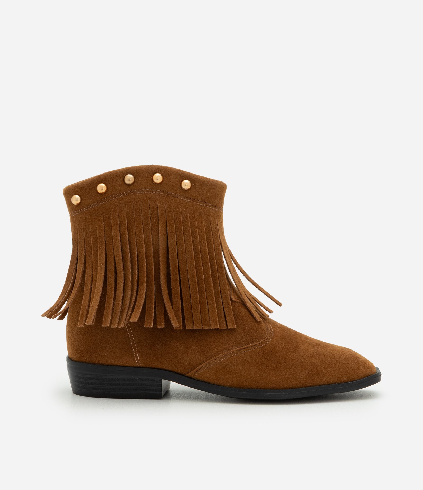 Bota Infantil Western com Franjas – Tam 27 a 35 Marrom 5