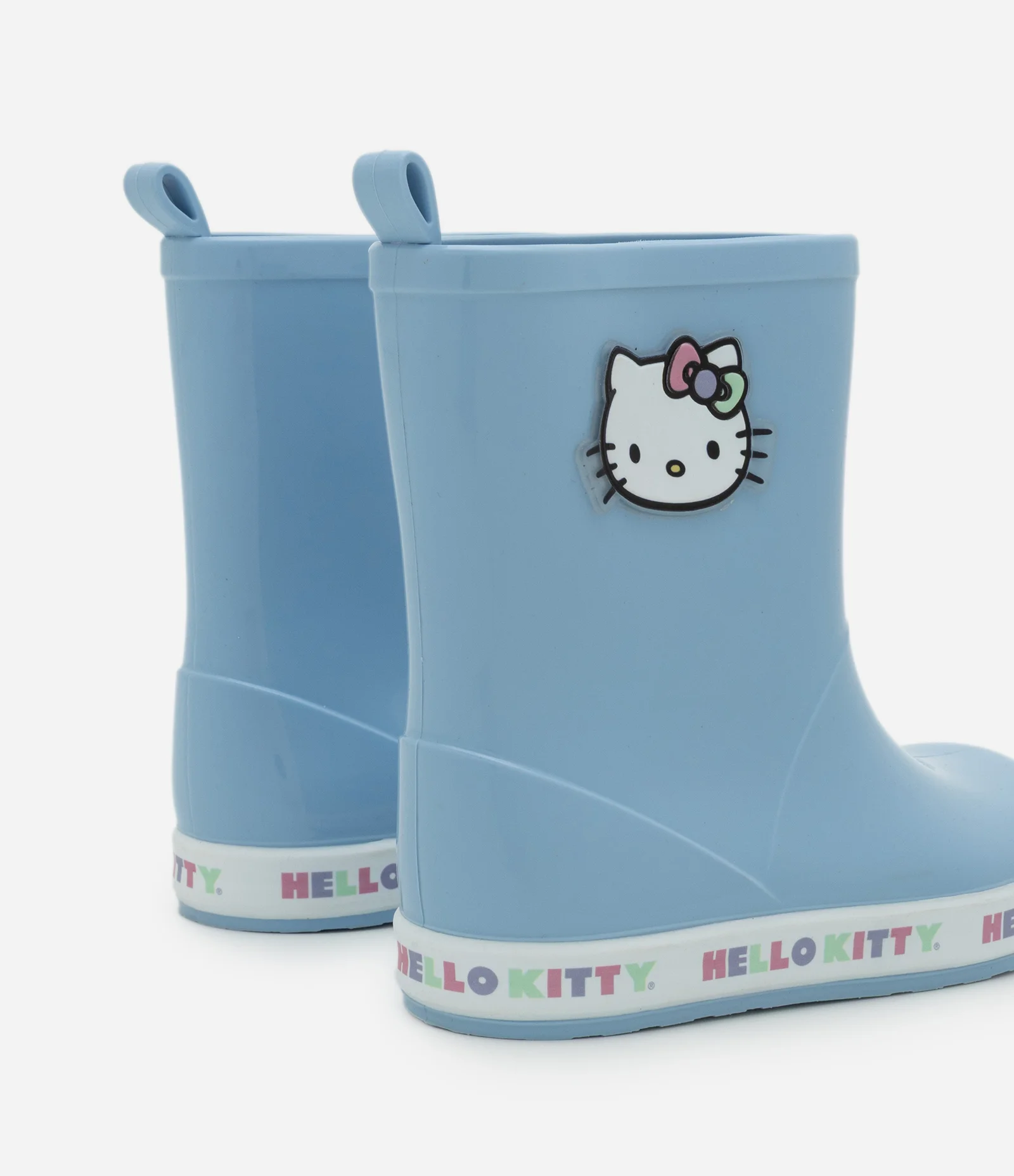 Galocha Infantil com Hello Kitty Lateral – Tam 21 a 28 Azul Claro 2