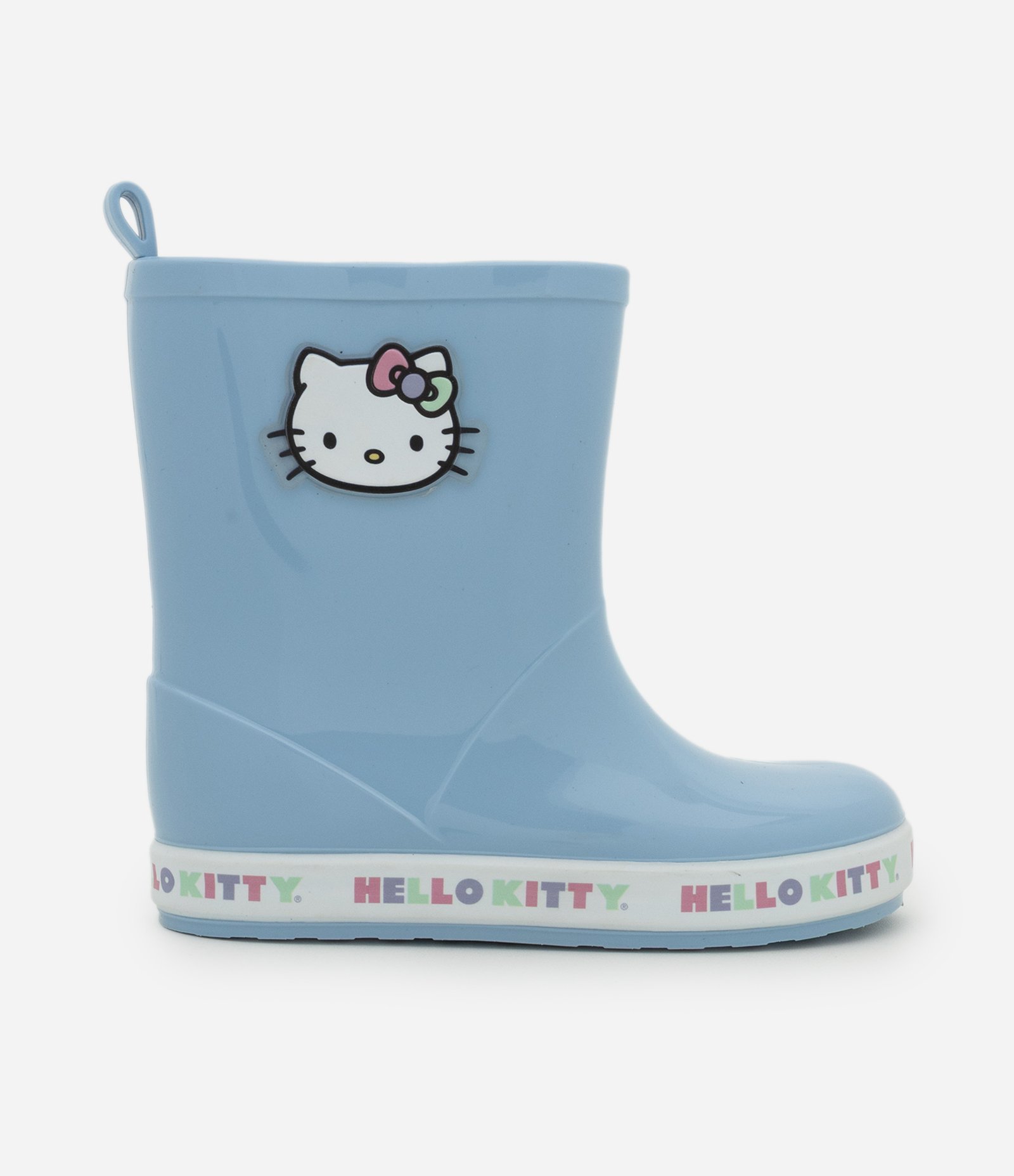 Galocha Infantil com Hello Kitty Lateral – Tam 21 a 28 Azul Claro 4