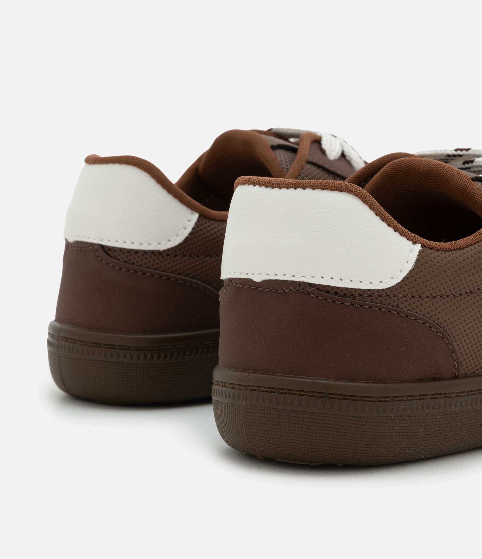 Tênis Infantil com Detalhe em Chevron – Tam 28 a 34 Marrom Escuro 5