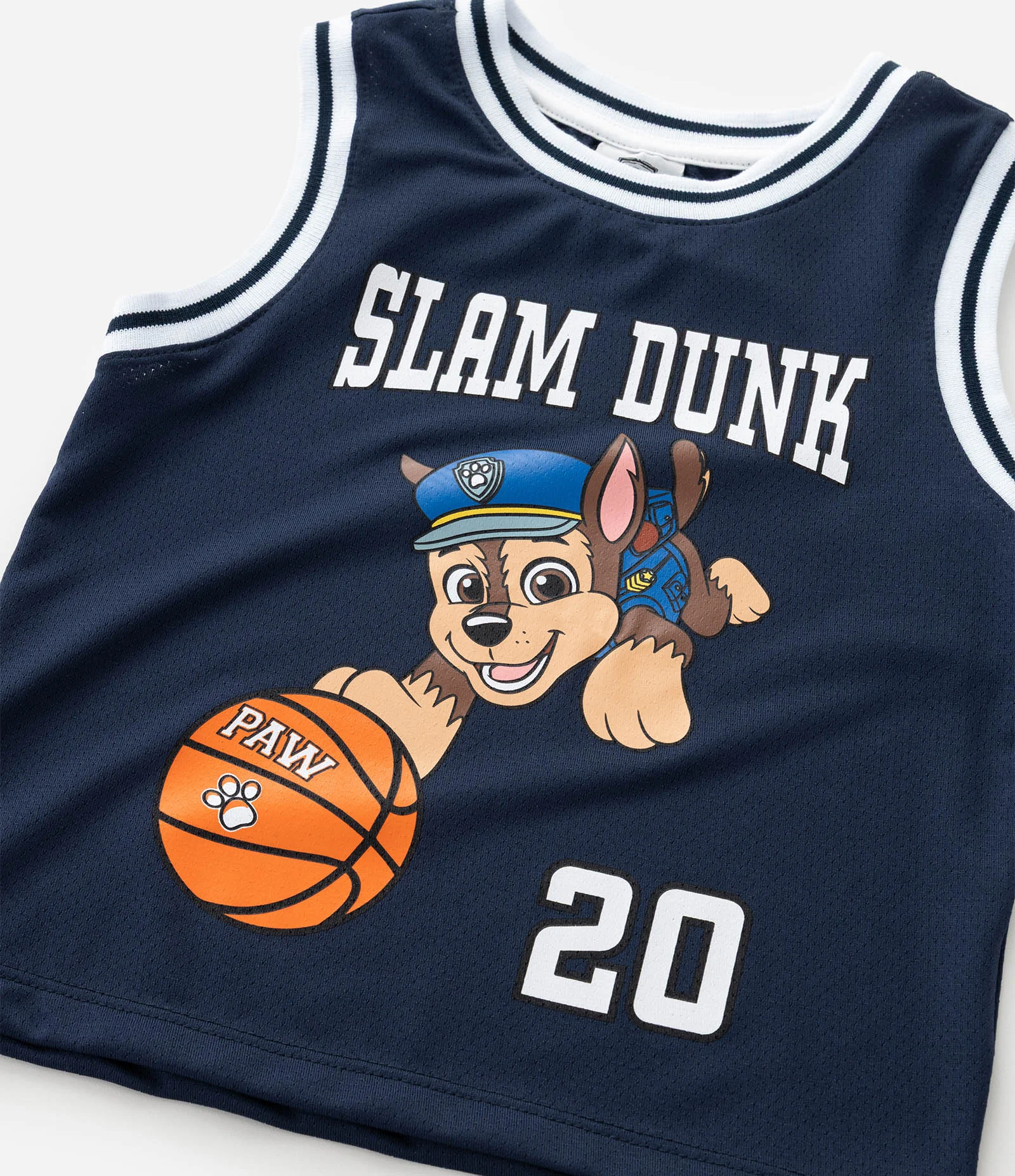 Regata Infantil Esportiva com Estampa Basquete Chase – Tam 2 a 6 Anos Azul Marinho 5