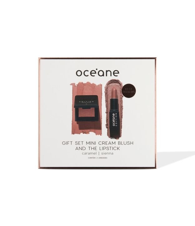 Kit Mini Cream Blush And The Lipstick Oceane