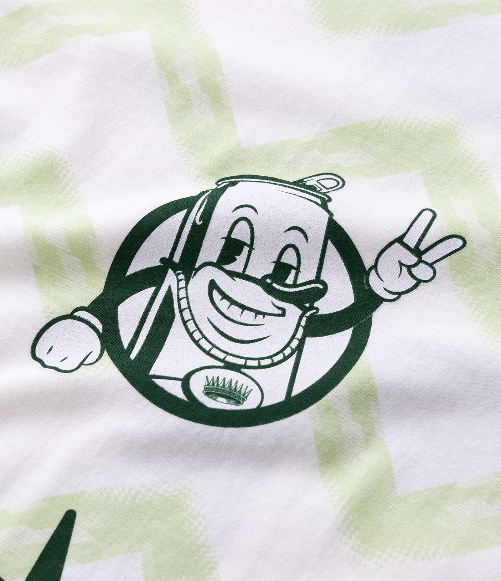 Camiseta Boxy Sportcore Estampa Xeque Mate Verde 7