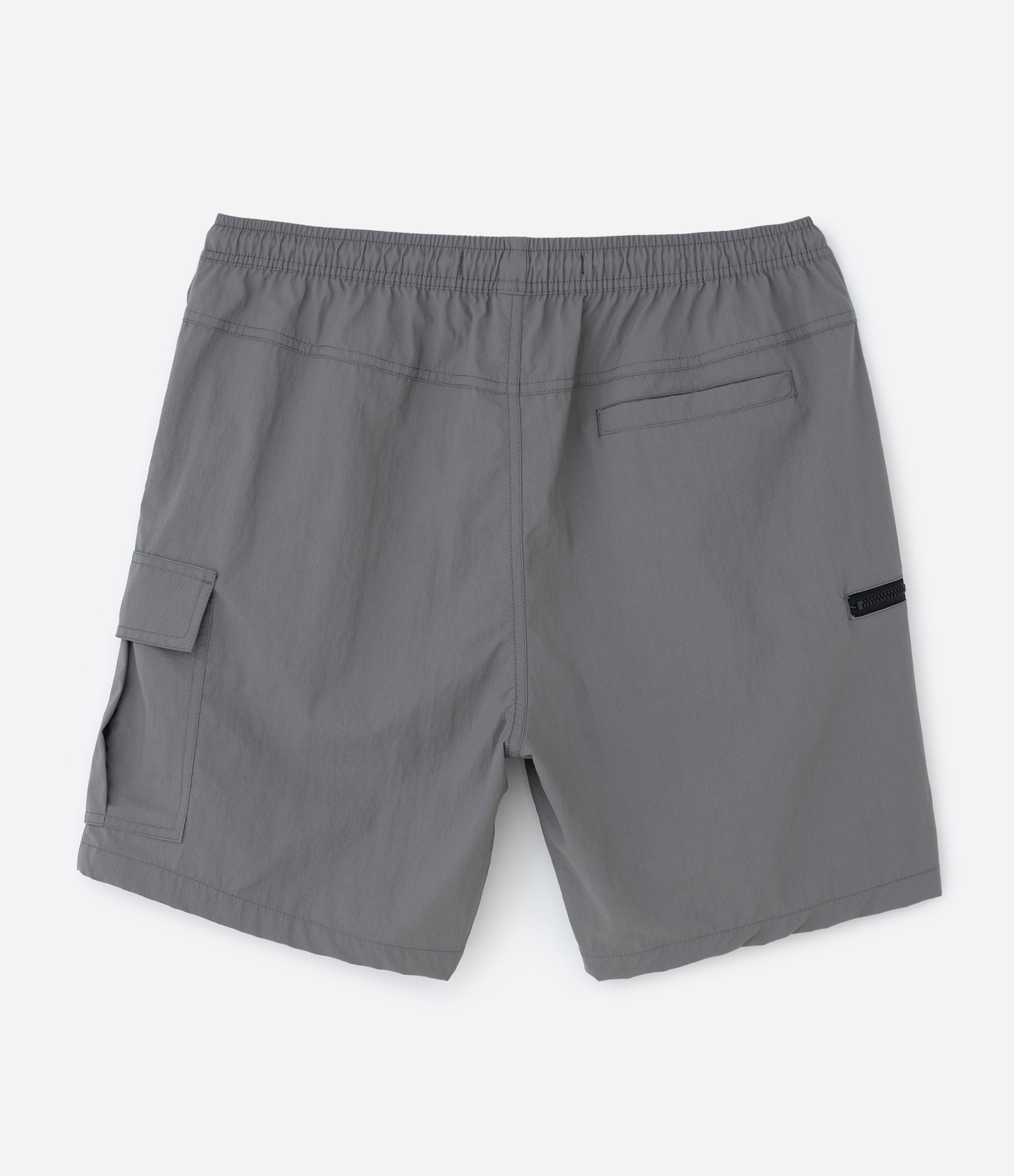Bermuda em Poliamida com Bolsos Laterais Cinza Chumbo 5