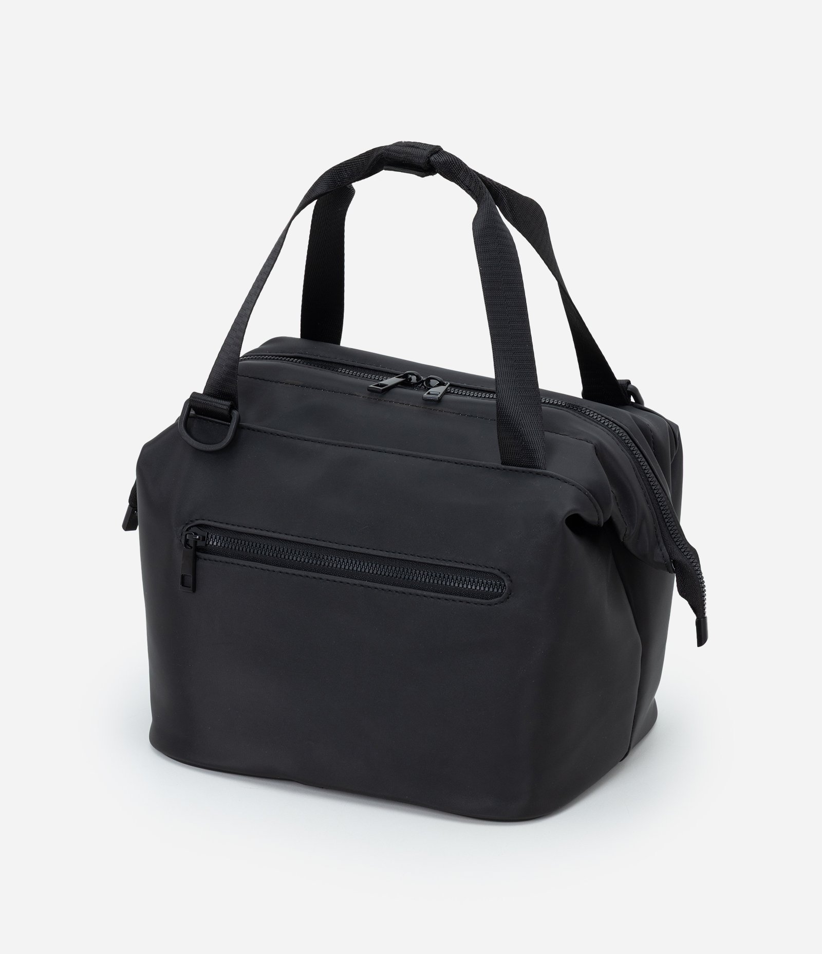 Lancheira Básica Grande com Alça Longa Removível Preto 4