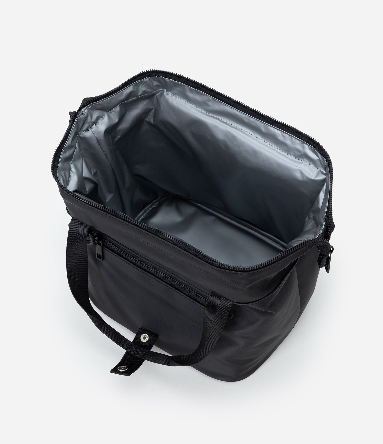 Lancheira Básica Grande com Alça Longa Removível Preto 6