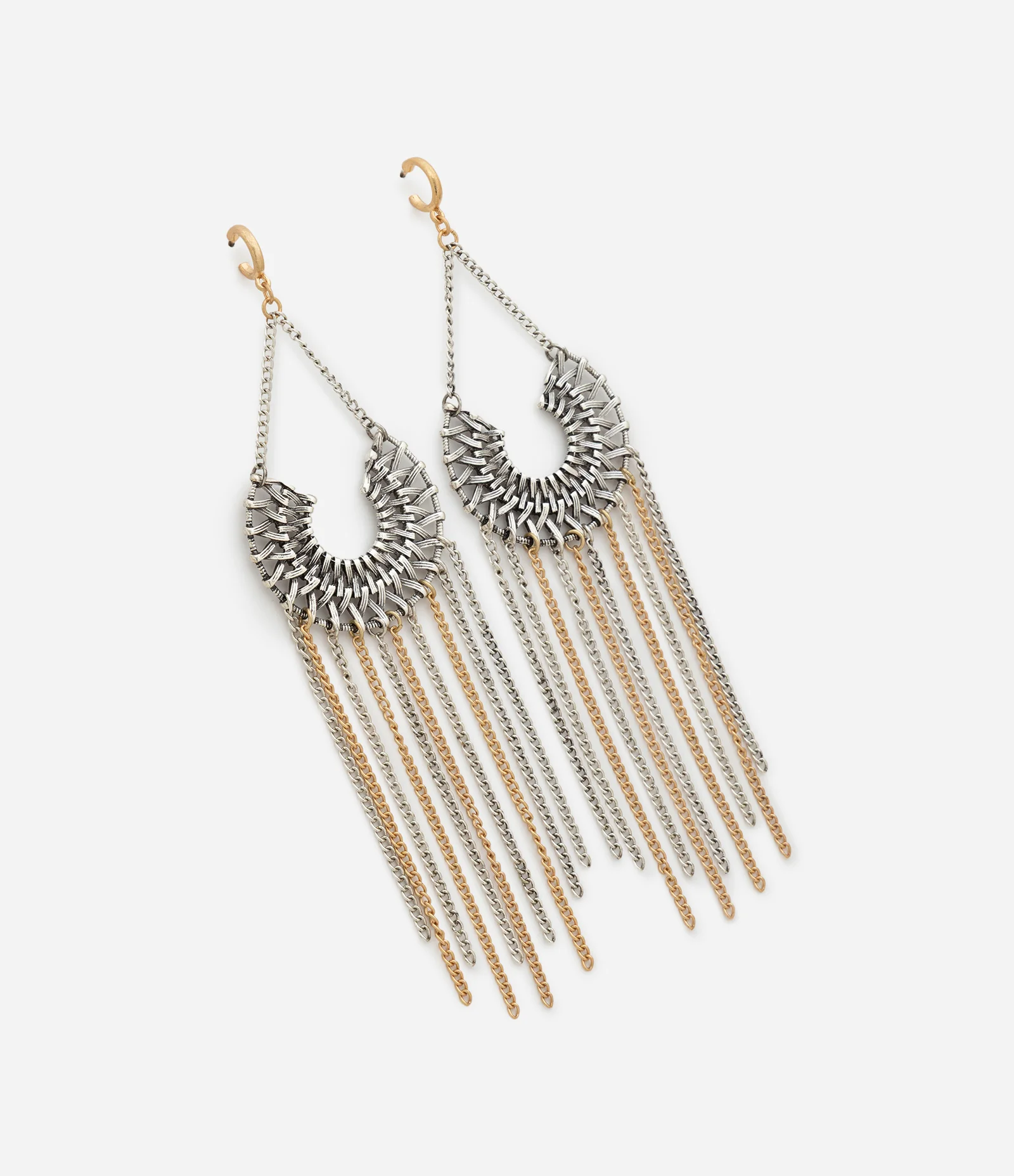 Maxi Brinco Metalizado Com Franjas Multicores 2