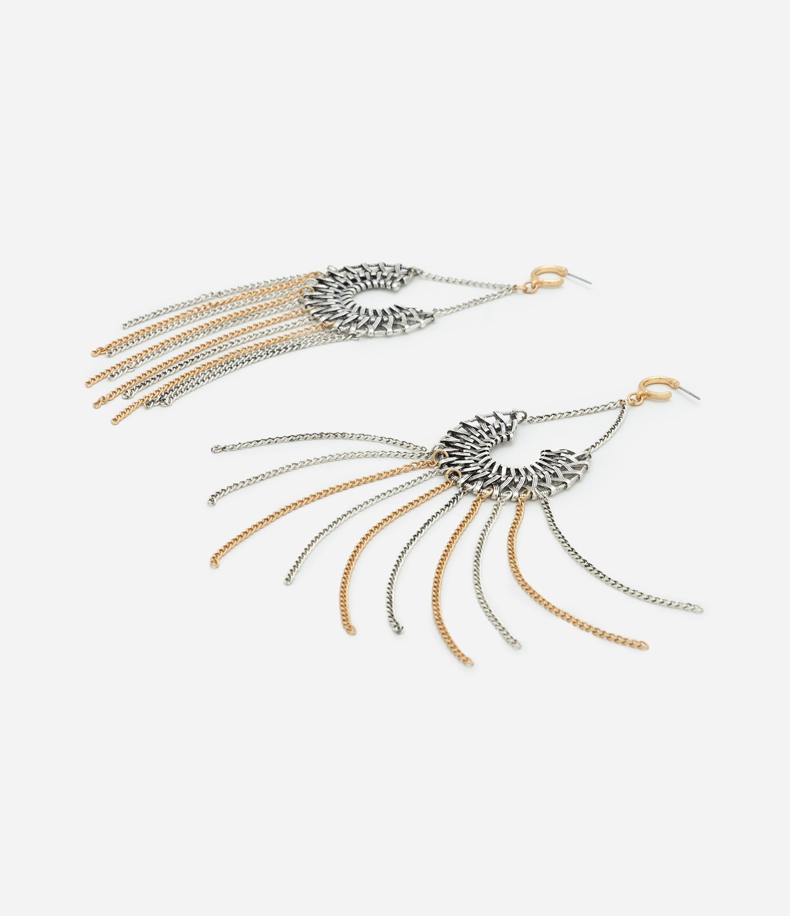 Maxi Brinco Metalizado Com Franjas Multicores 3