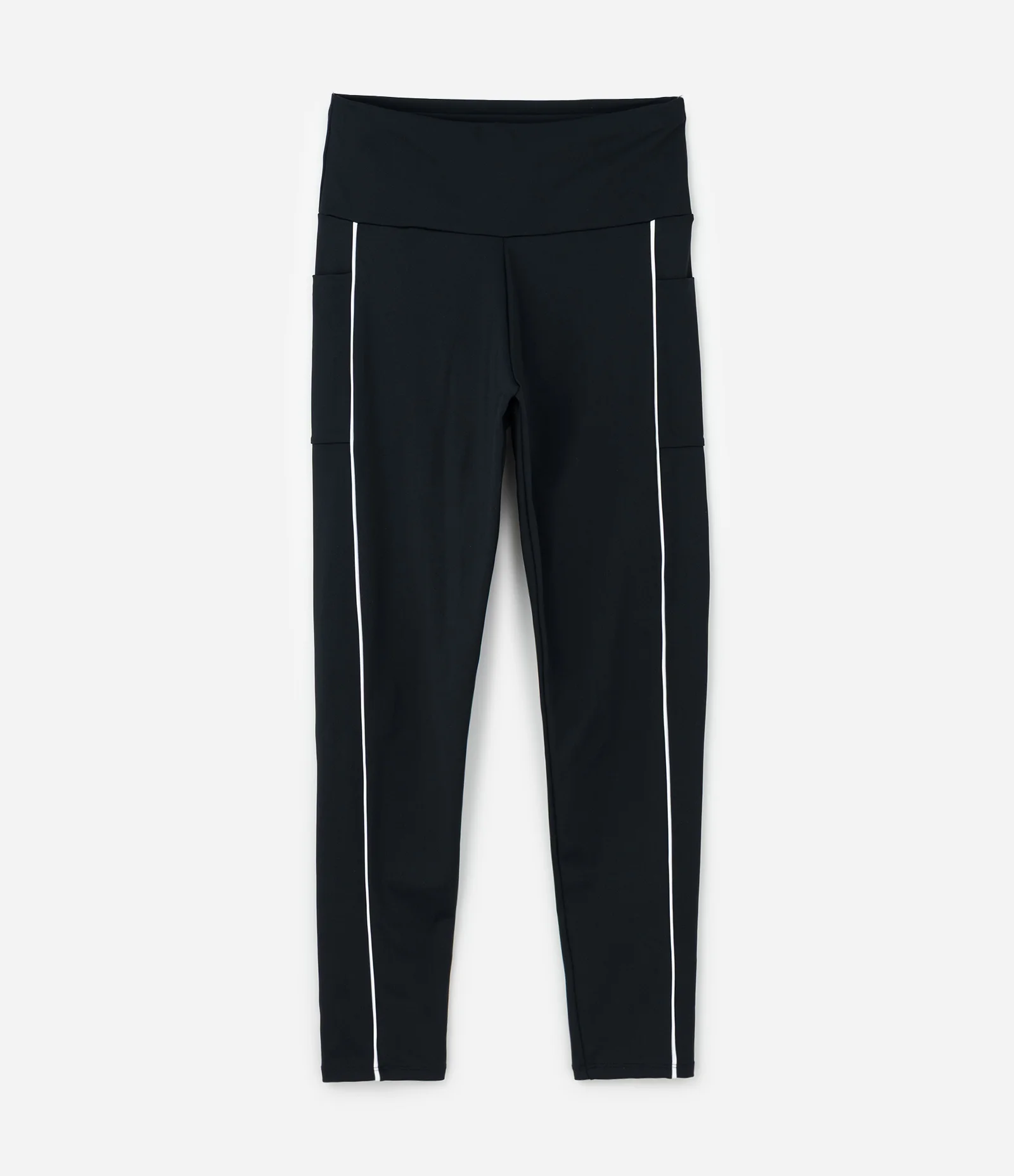 Calça Legging Ciclista com Tecnologia Dry Curve & Plus Size Preto 1