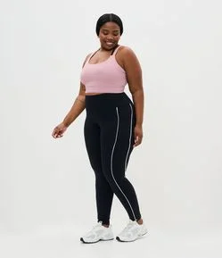 Calça Legging com Tecnologia Dry Curve & Plus Size