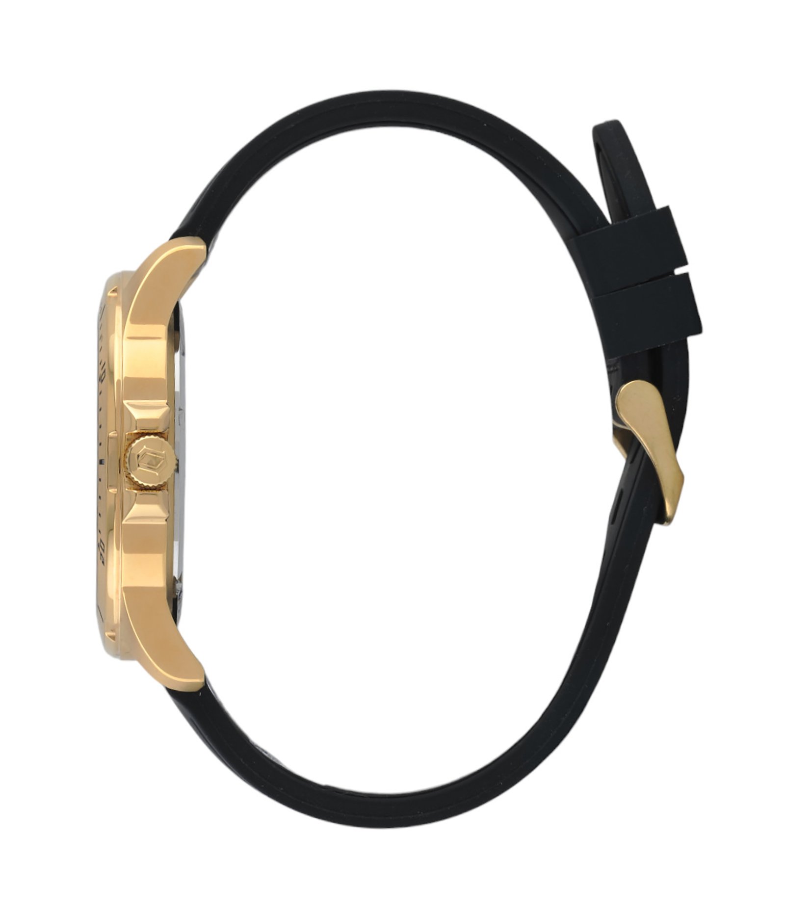 Relógio Analógico Aço e Silicone Orient Preto 2