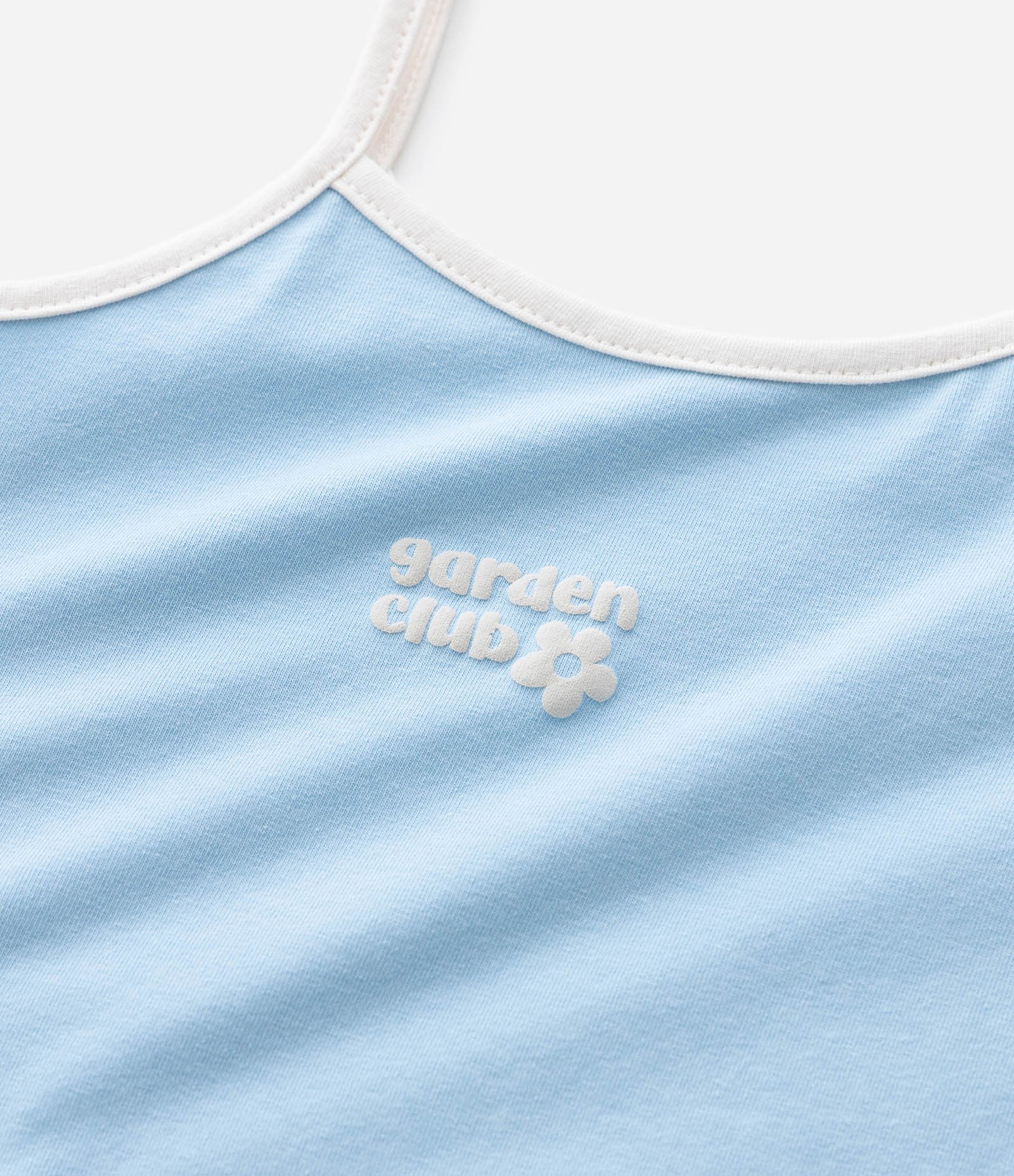 Camiseta Regata Infantil com Lettering Garden Club – Tam 1 a 5/6 Anos Azul Bebê 4